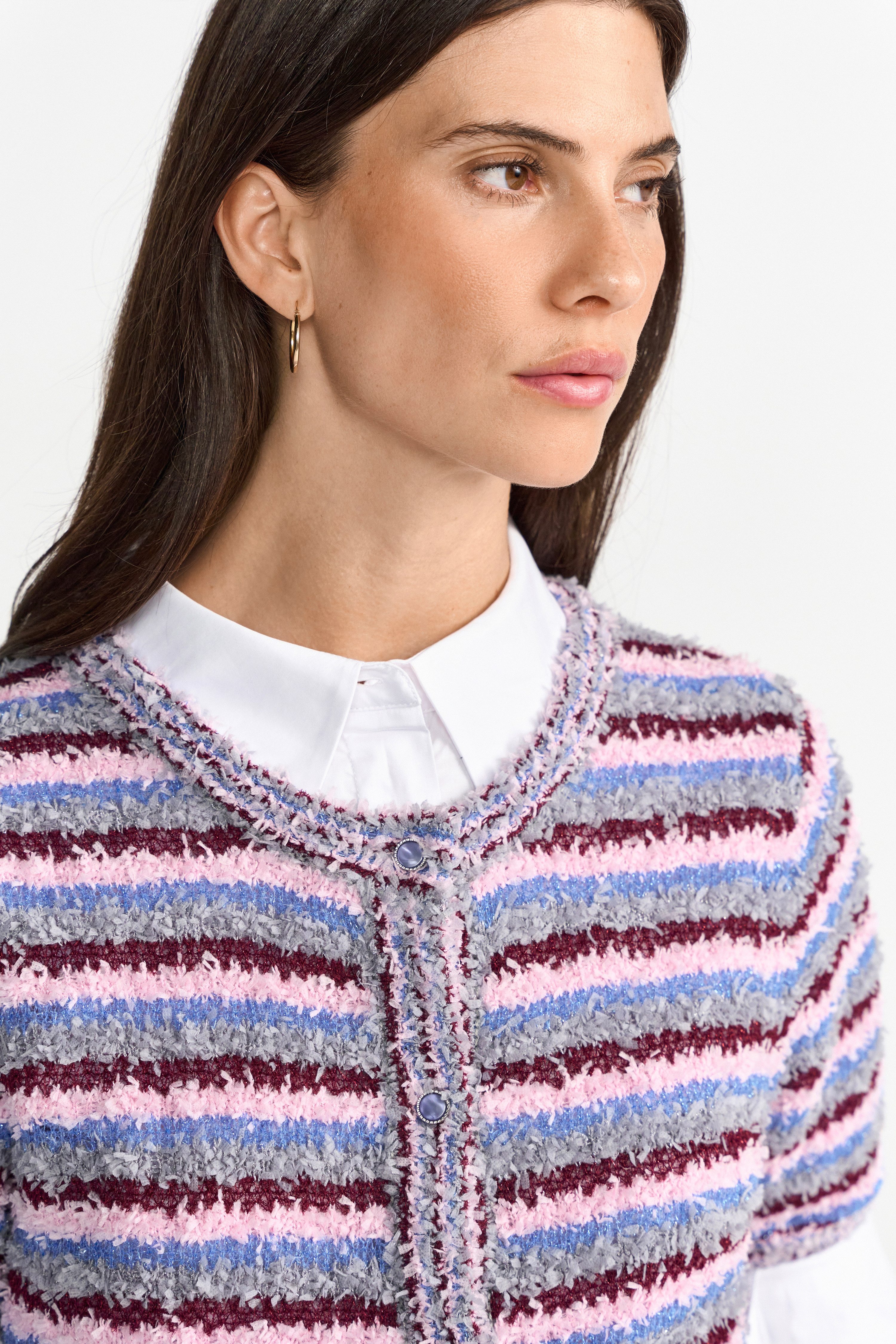RICHROYAL Strickjacke Mit Rundhalsausschnitt günstig online kaufen