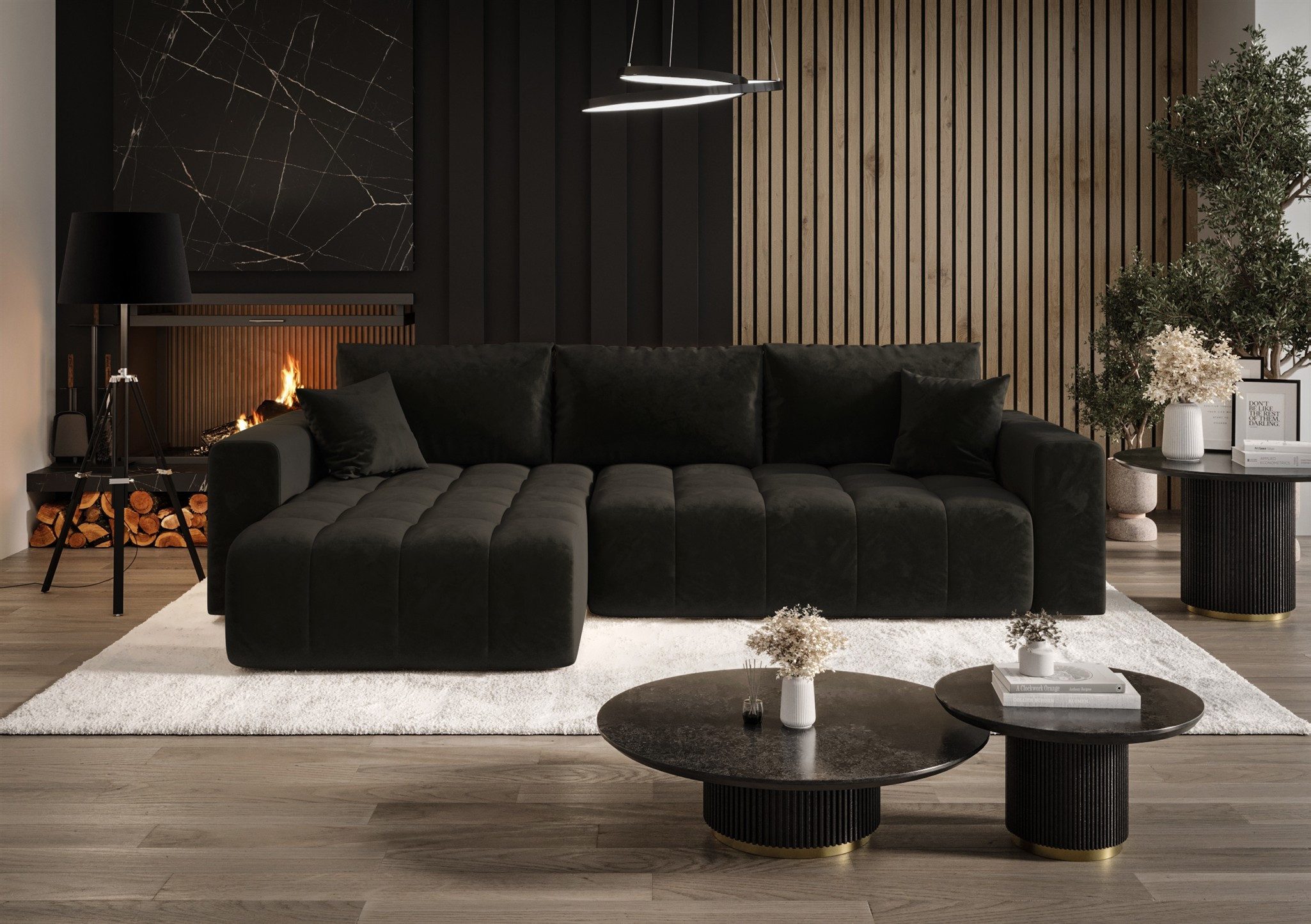 Fun Möbel Ecksofa Sofa Schlafsofa CAMILA günstig online kaufen