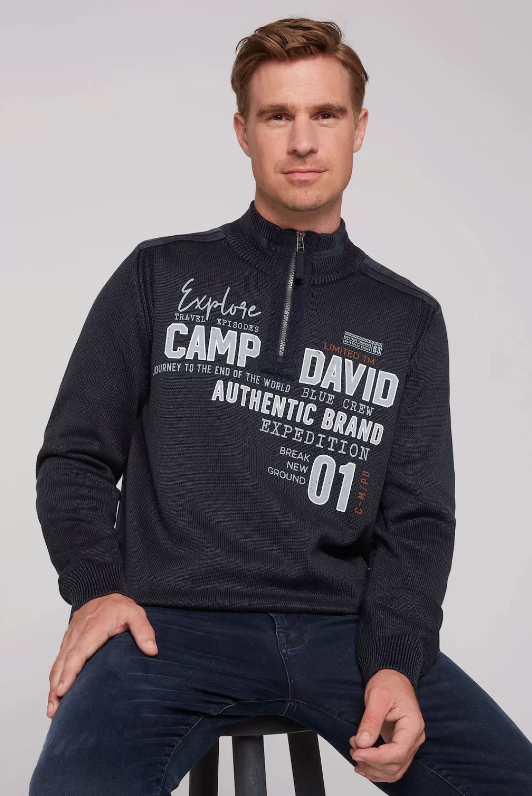 CAMP DAVID Troyer, aus Baumwolle günstig online kaufen