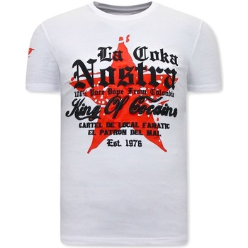 Local Fanatic  T-Shirt Mit Print King Of Cocaines günstig online kaufen