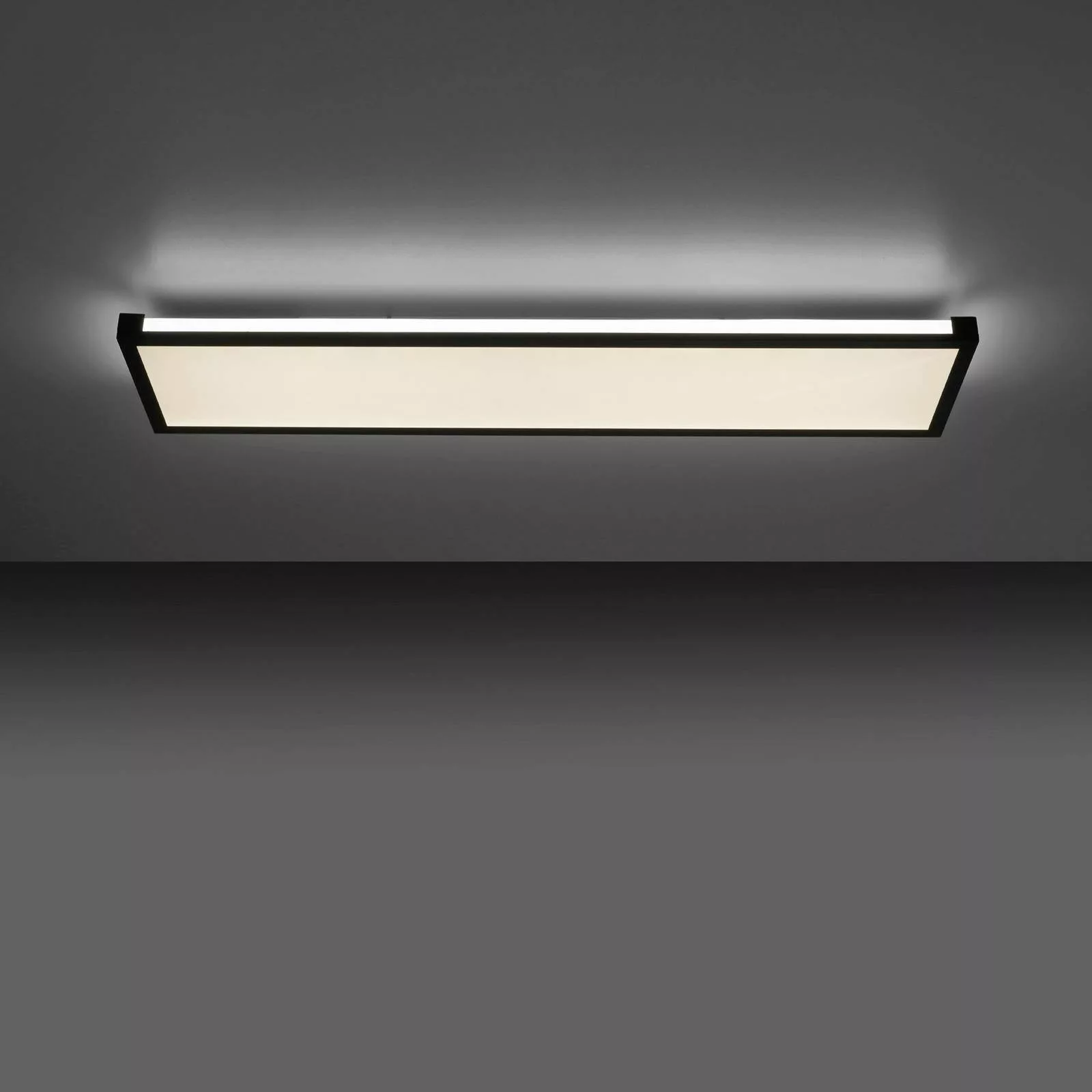 LED-Deckenlampe Mario 100x25cm, dimmbar, RGBW günstig online kaufen