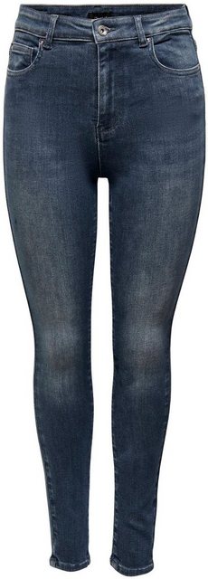 Only Damen Jeans ONLMILA HW SK ANK DNM BJ407 - Skinny Fit - Blau - Blue Bla günstig online kaufen