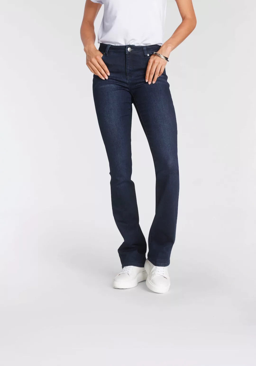 Tamaris Bootcut-Jeans im Five-Pocket-Style günstig online kaufen