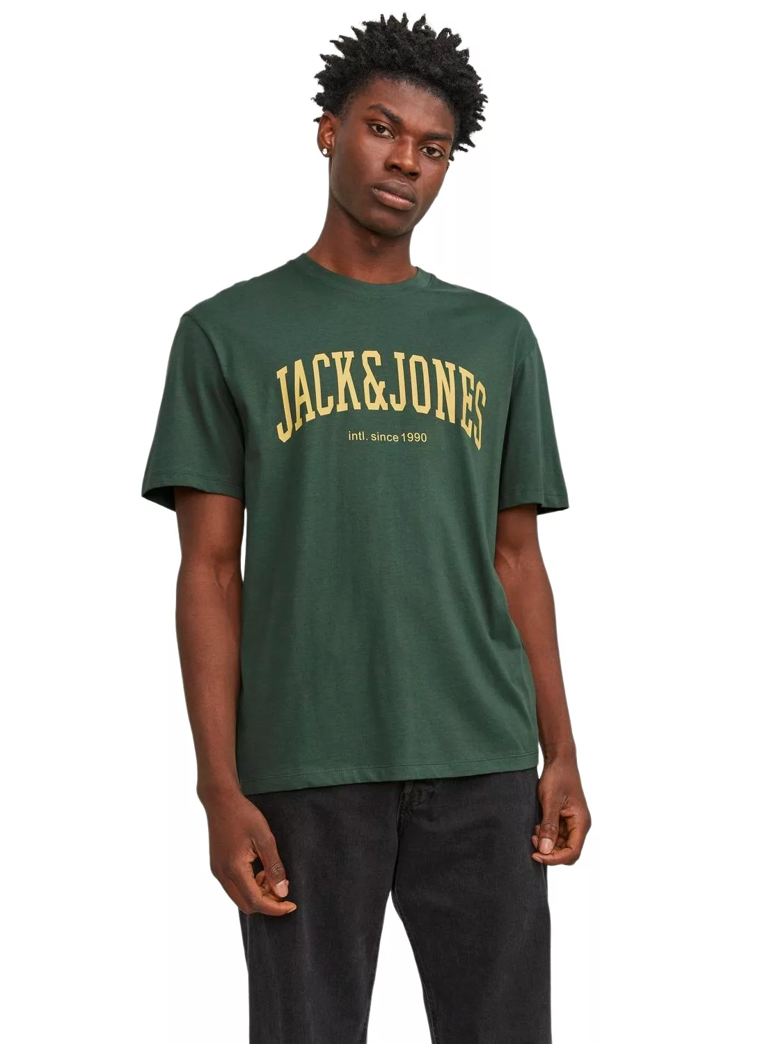 Jack & Jones Herren Rundhals T-Shirt JJEJOSH - Relaxed Fit günstig online kaufen