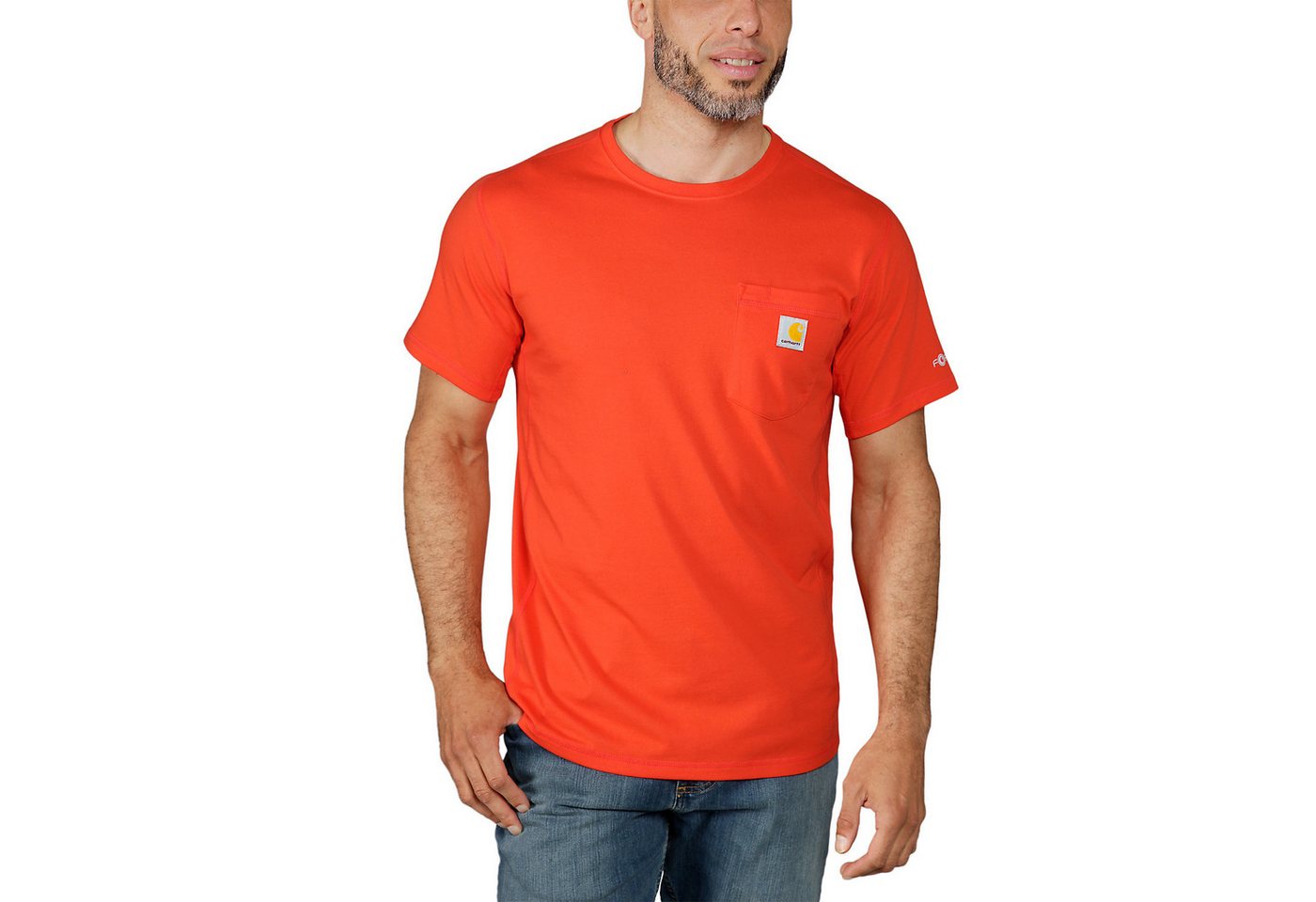 Carhartt T-Shirt Force Flex Pocket Relaxed Fit günstig online kaufen