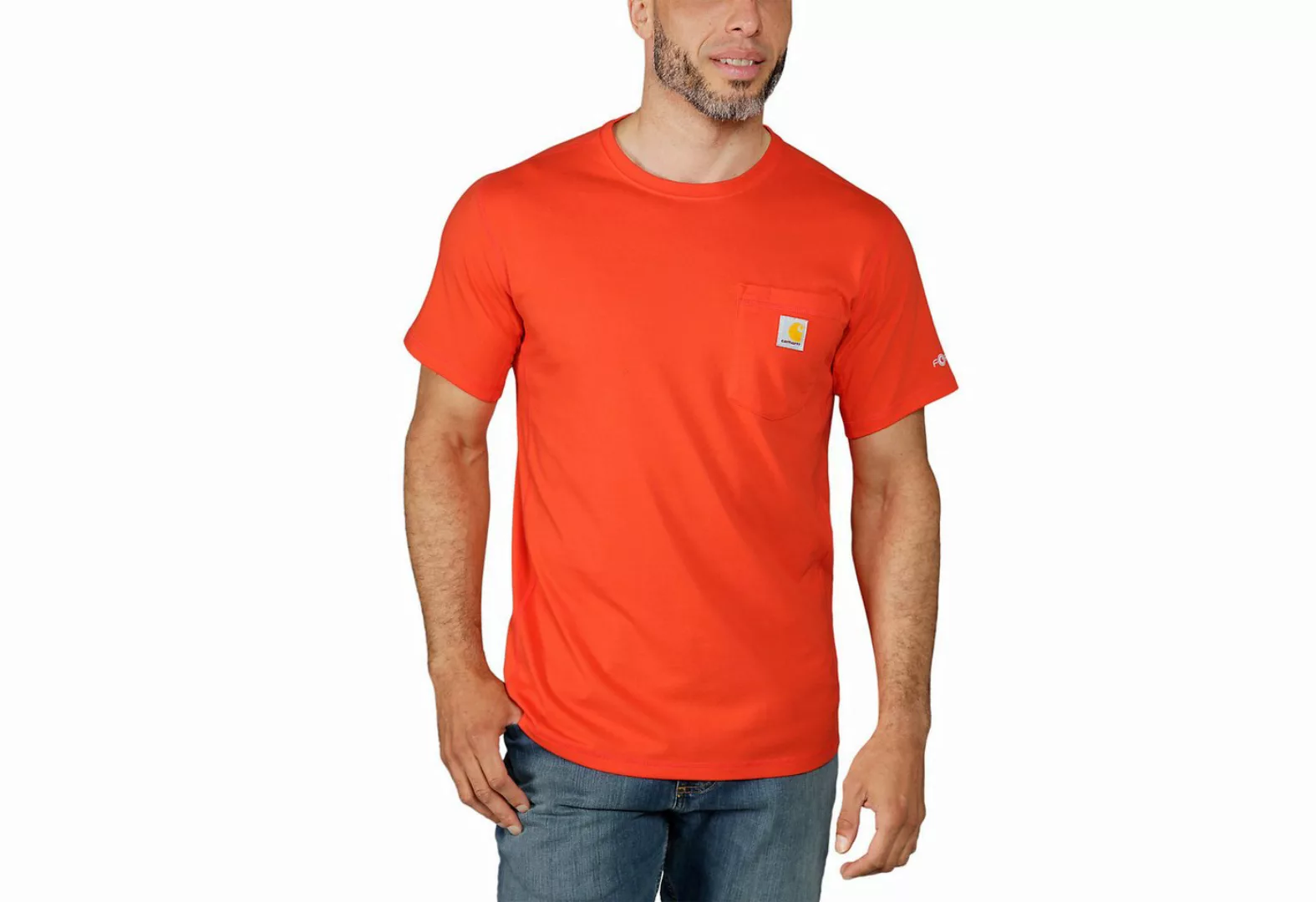 Carhartt T-Shirt Force Flex Pocket Relaxed Fit günstig online kaufen