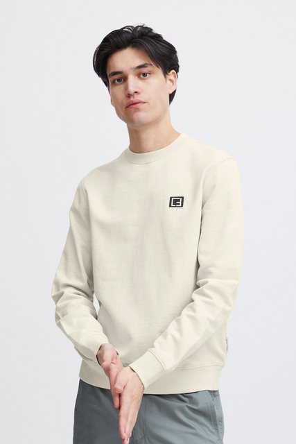 Casual Friday Sweatshirt CFSebastian 0130 with logo label Basic Sweatpullov günstig online kaufen