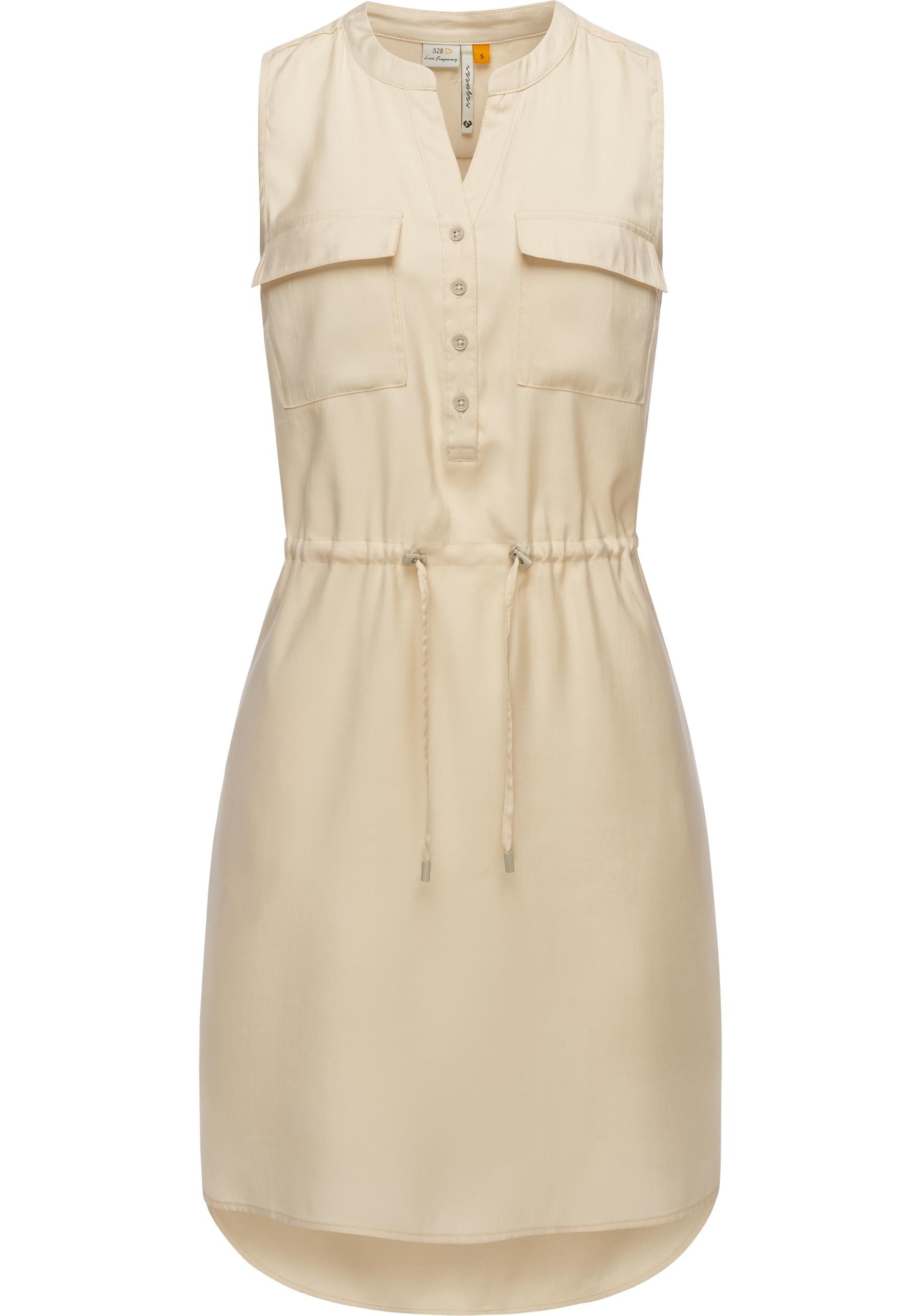 Ragwear Blusenkleid "Roissin", stylisches Sommerkleid mit Bindeband günstig online kaufen