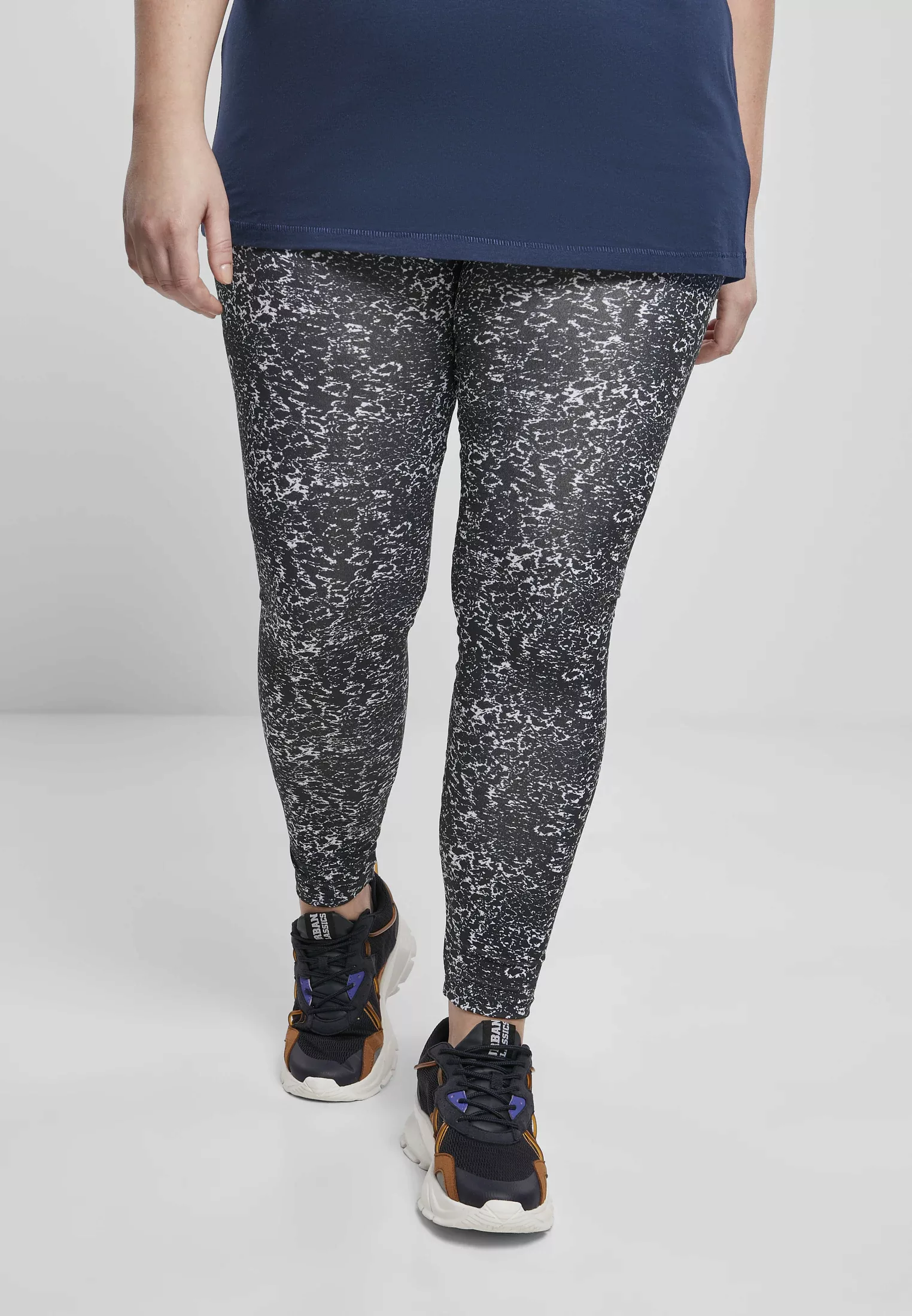 URBAN CLASSICS Leggings "Urban Classics Damen Ladies AOP Leggings", (1 tlg. günstig online kaufen