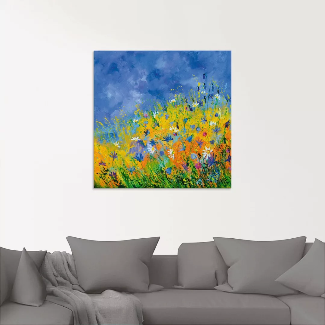 Artland Glasbild »Wildblumen«, Blumenwiese, (1 St.) günstig online kaufen
