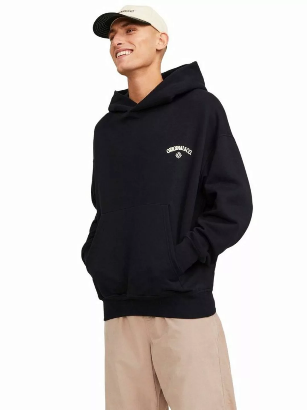 Jack & Jones Herren Hoodie Kapuzenpullover JORSANTORINI GRAPHIC- Relaxed Fi günstig online kaufen