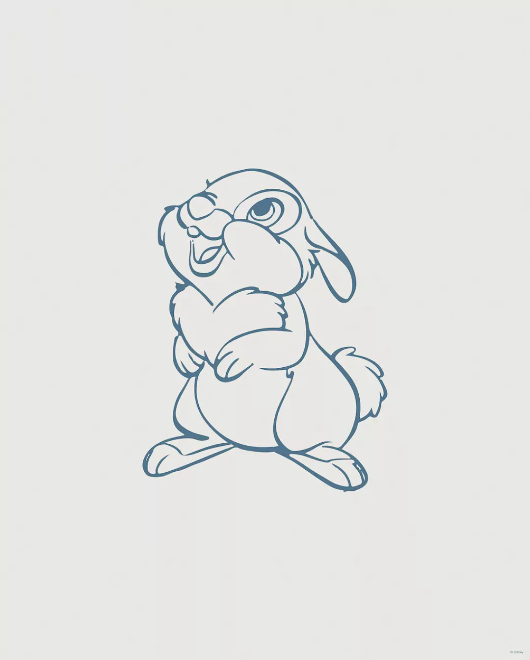 Komar Wandbild "Hey Thumper", (1 St.), Deutsches Premium-Poster Fotopapier günstig online kaufen