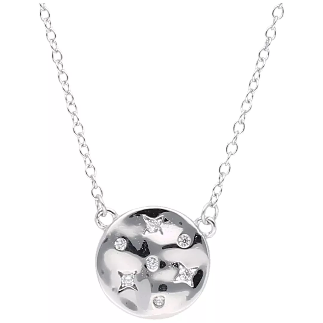 Smart Jewel Collier "rund, mit Zirkonia Steinen, Silber 925" günstig online kaufen