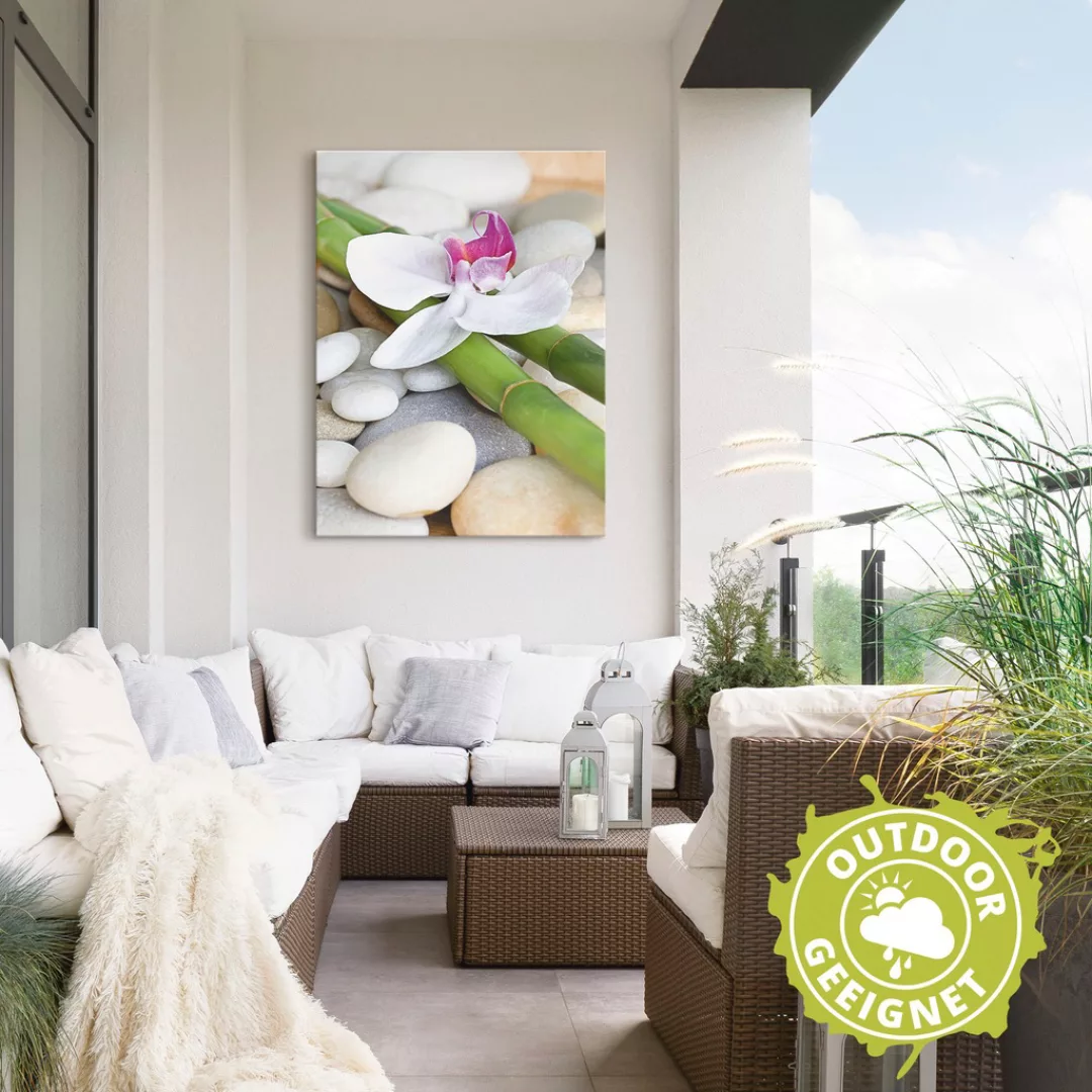 Artland Wandbild "Zen Orchidee", Zen, (1 St.), als Alubild, Outdoorbild, Le günstig online kaufen