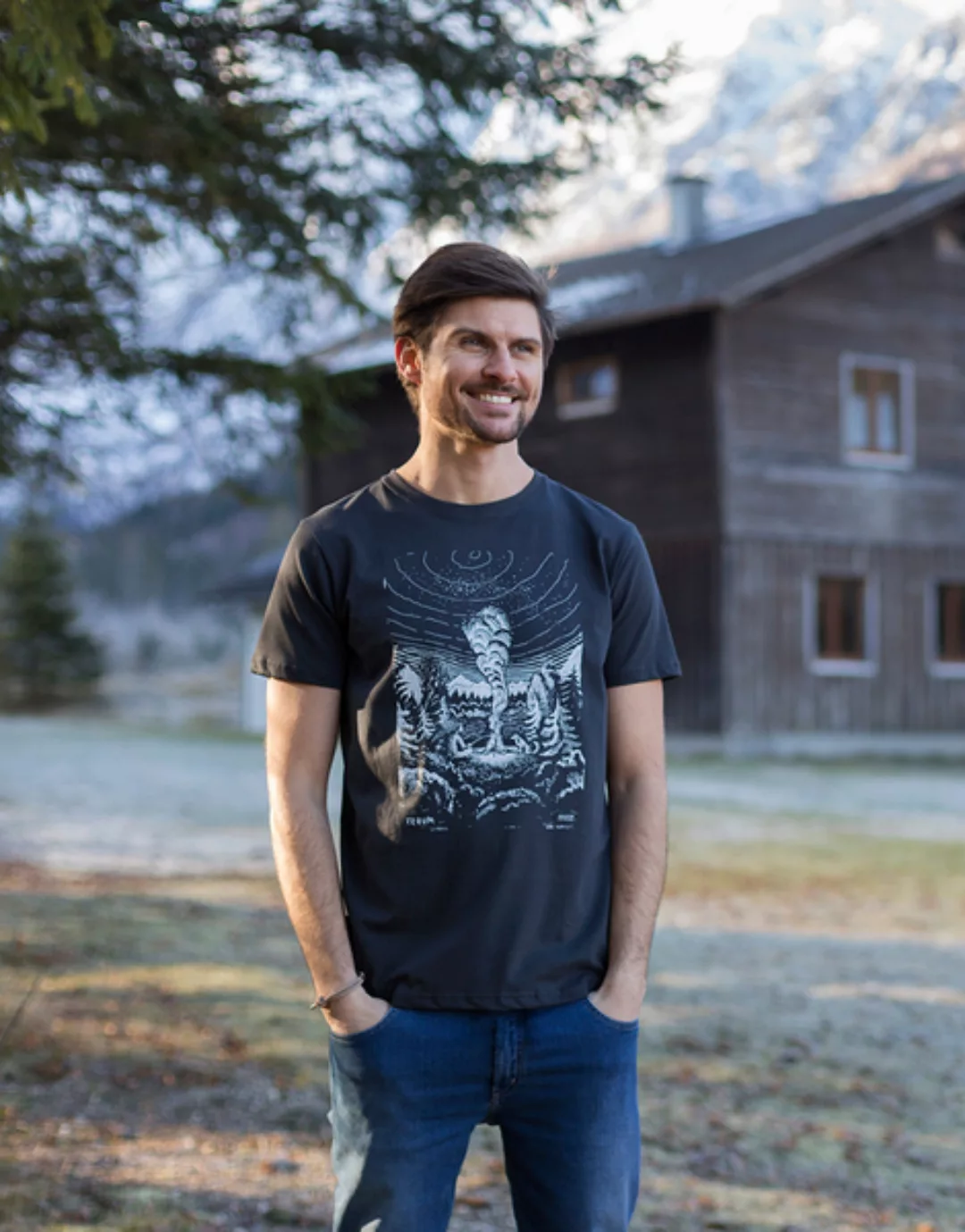 Bio T-shirt "Camp Fire Arsenic" günstig online kaufen