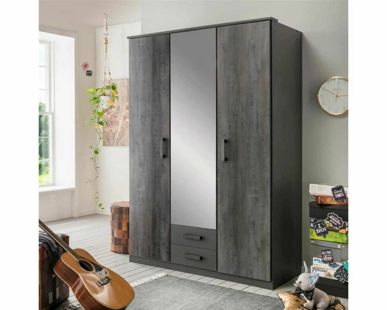 Wimex Kleiderschrank 135 x 198 x 58 cm (B/H/T) günstig online kaufen