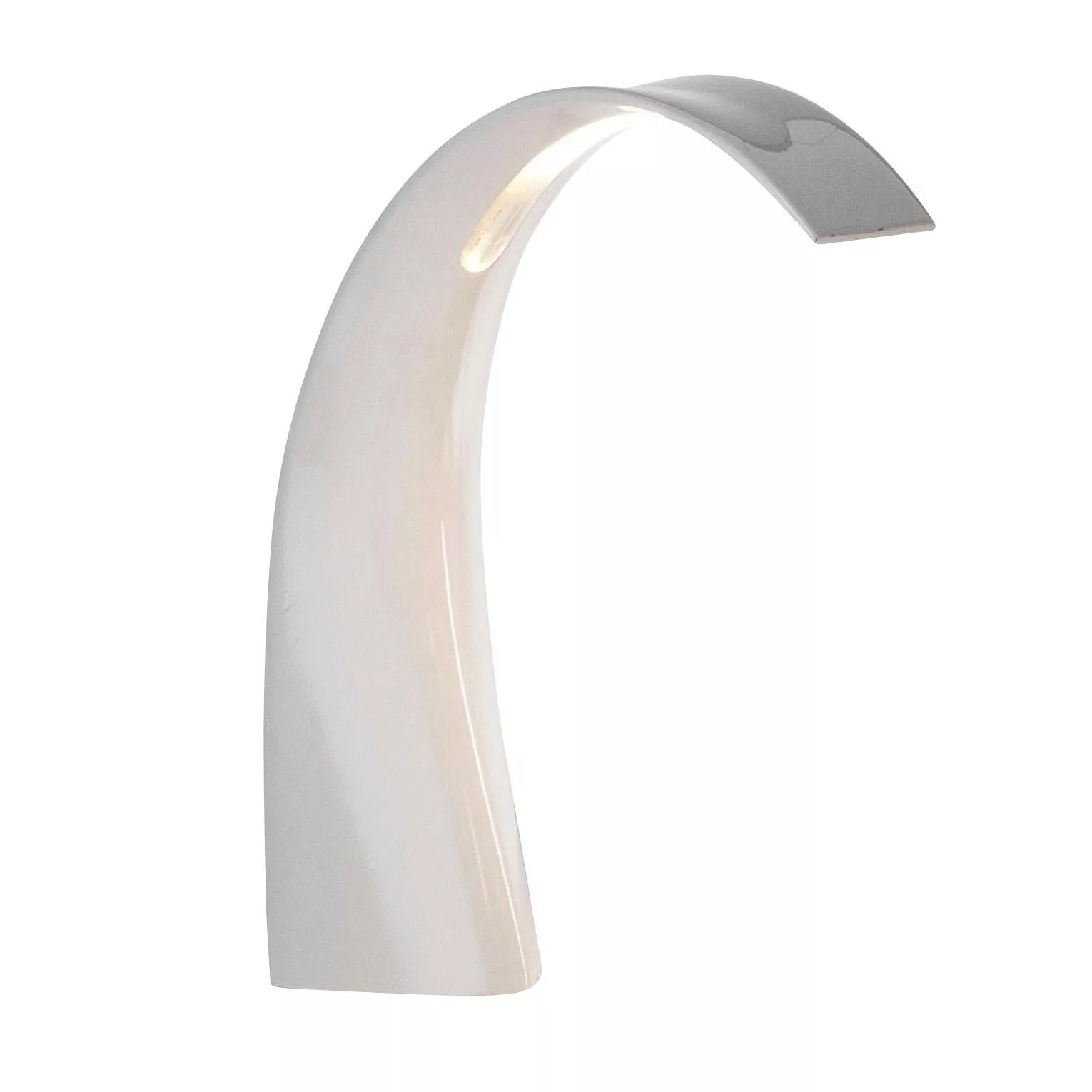 Tischleuchte Taj Mini LED plastikmaterial weiß Tischlampe - Kartell - Weiß günstig online kaufen