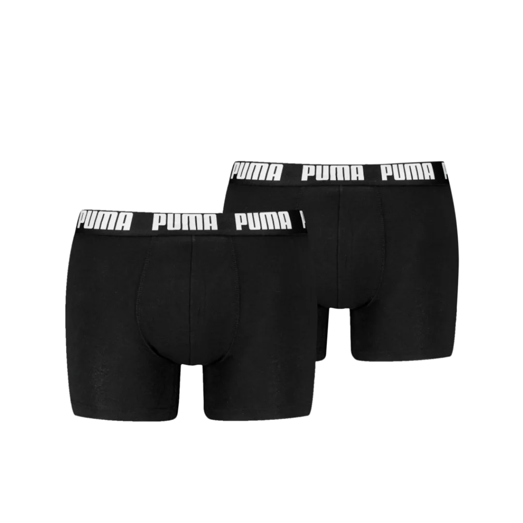PUMA Boxershorts "PUMA MEN EVERYDAY BASIC BOXERS 2P", (2er Pack), mit Logob günstig online kaufen