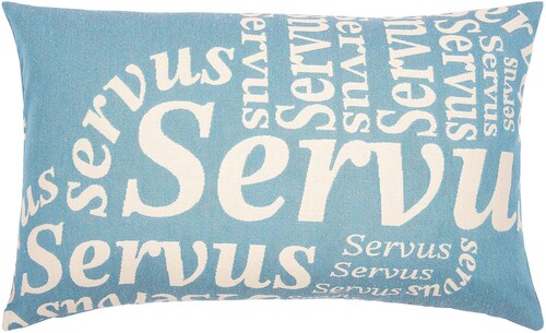 PAD Dekokissen »Servus«, Made in Europe, Kissenhülle ohne Füllung, 1 Stück günstig online kaufen