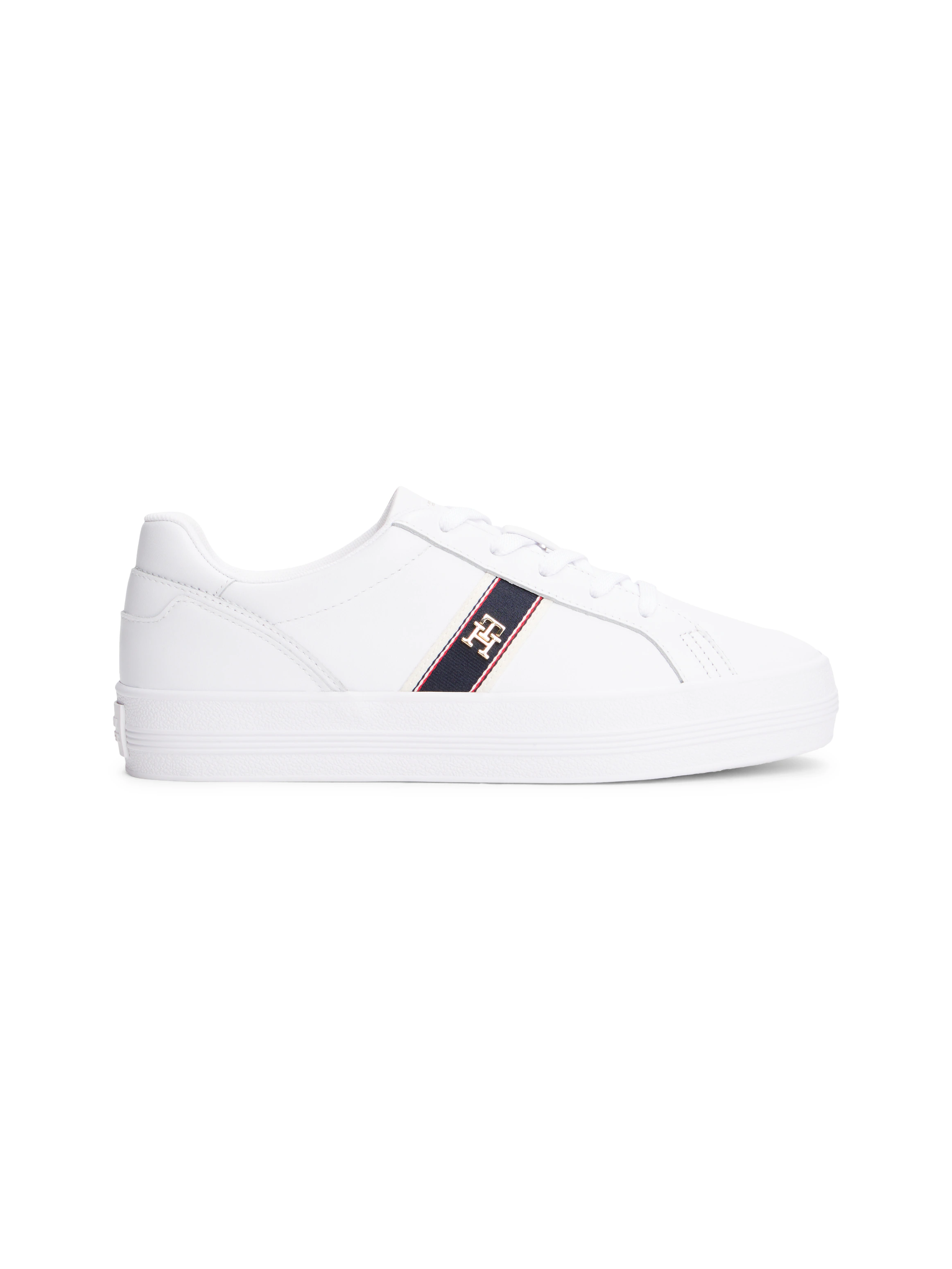 Tommy Hilfiger Plateausneaker "VULC WEBBING SNEAKER", Freizeitschuh, Halbsc günstig online kaufen