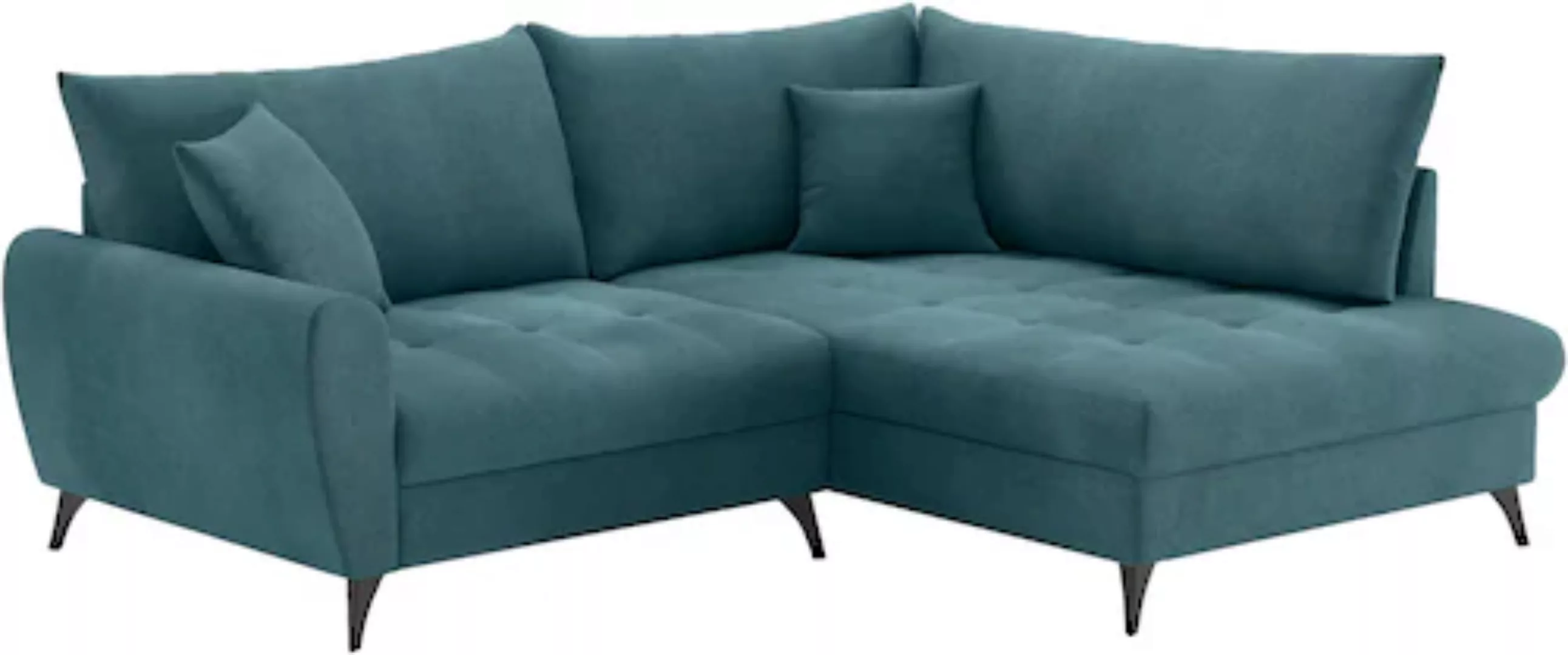 Mr. Couch Ecksofa »Blackburn II L-Form«, Wahlweise mit Kaltschaumpolsterung günstig online kaufen