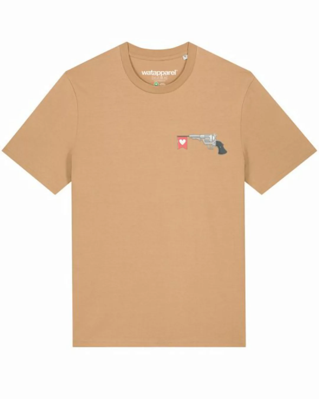 wat? Apparel Print-Shirt Make love not war (1-tlg) günstig online kaufen