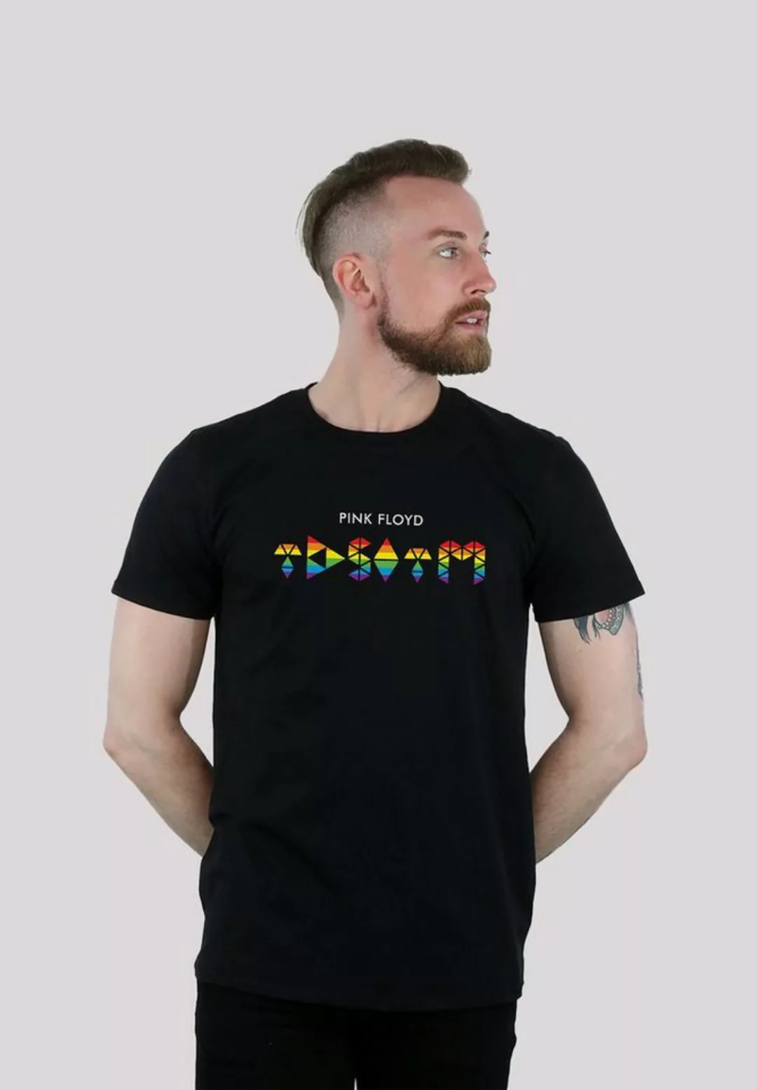 F4NT4STIC T-Shirt "Pink Floyd TDSOTM Rainbow", Print günstig online kaufen