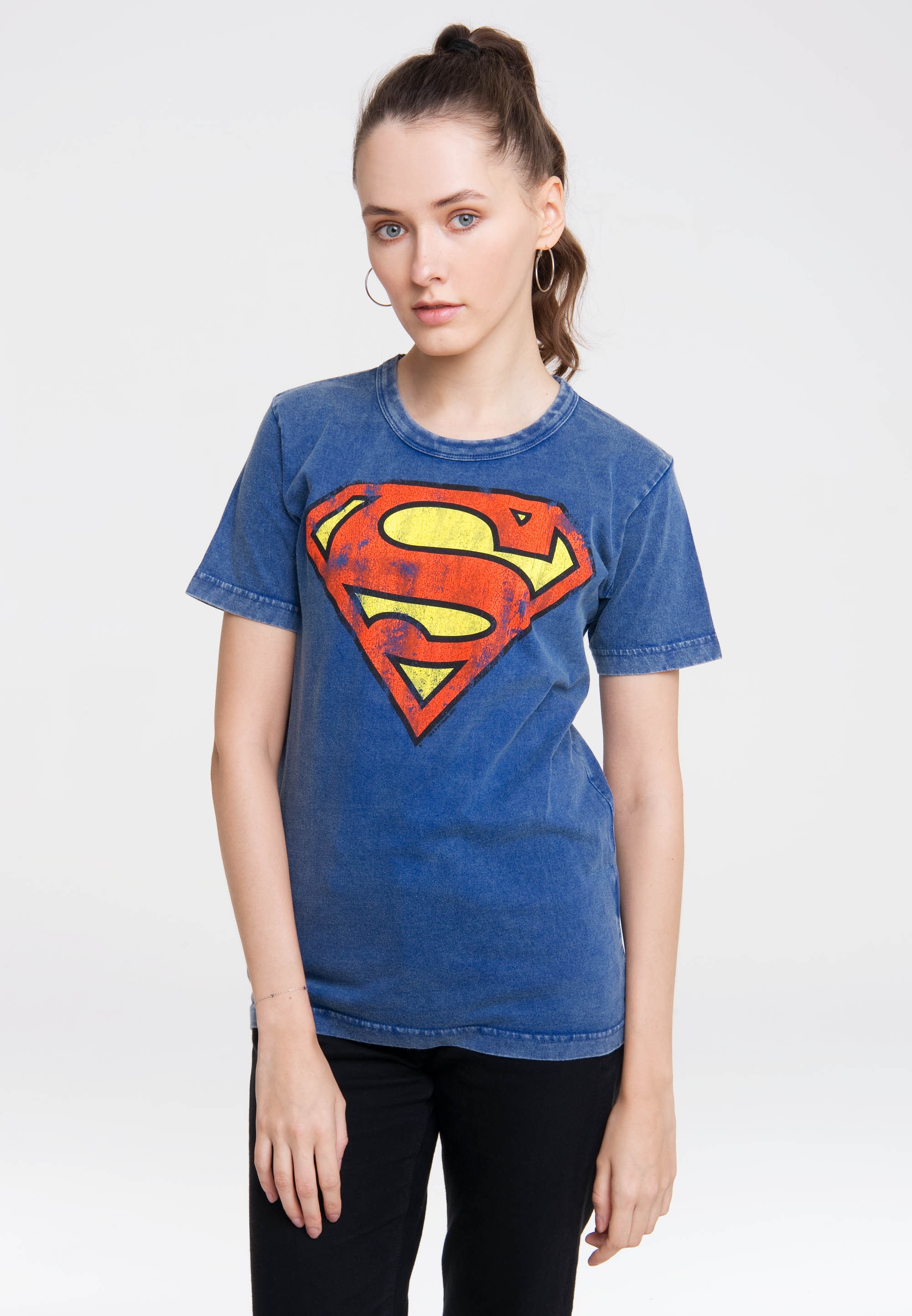 LOGOSHIRT T-Shirt "DC Comics – Superman", mit lizenziertem Print günstig online kaufen