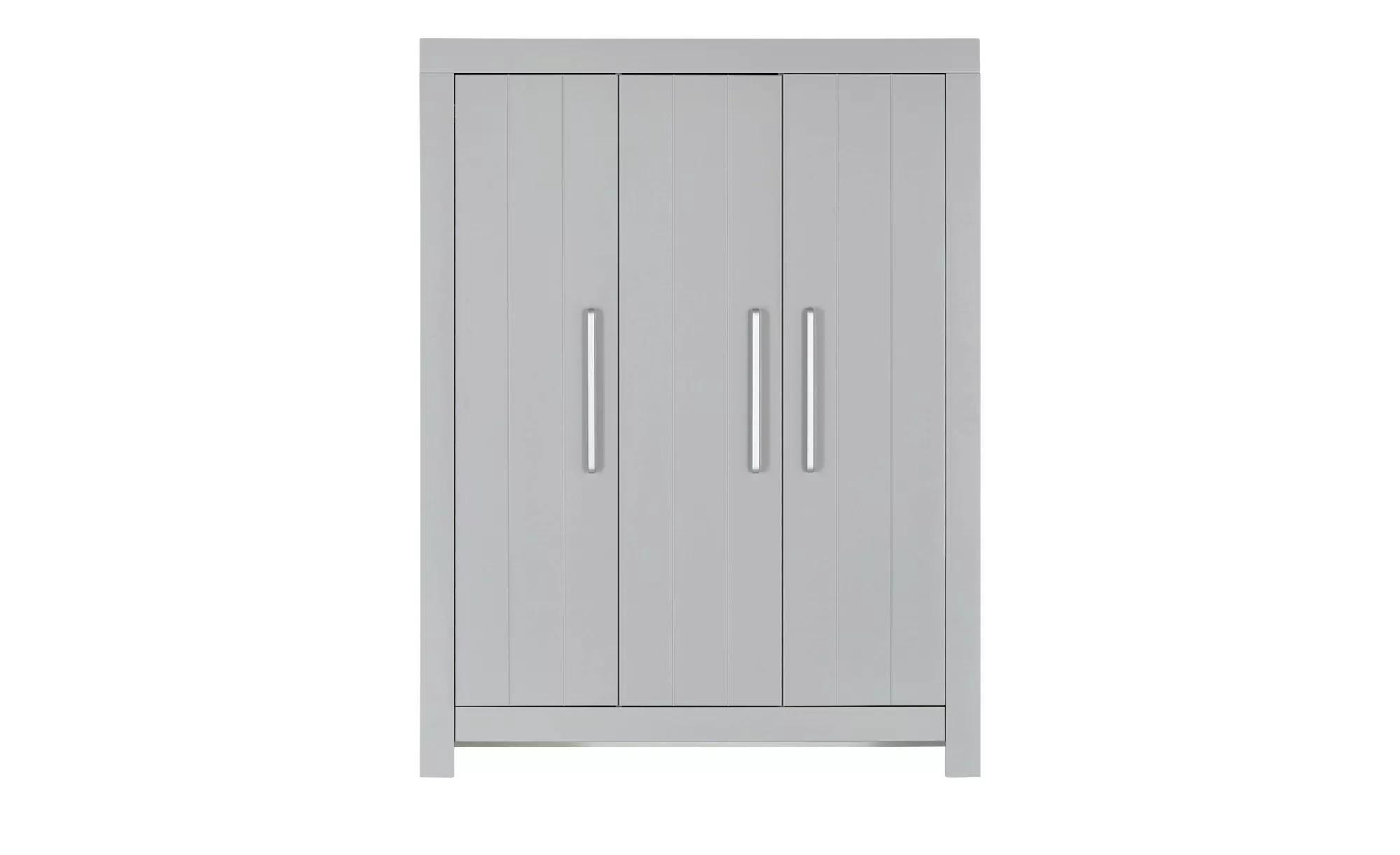 Kleiderschrank  Smilla ¦ grau ¦ Maße (cm): B: 156,2 H: 204,8 T: 56 Baby > B günstig online kaufen