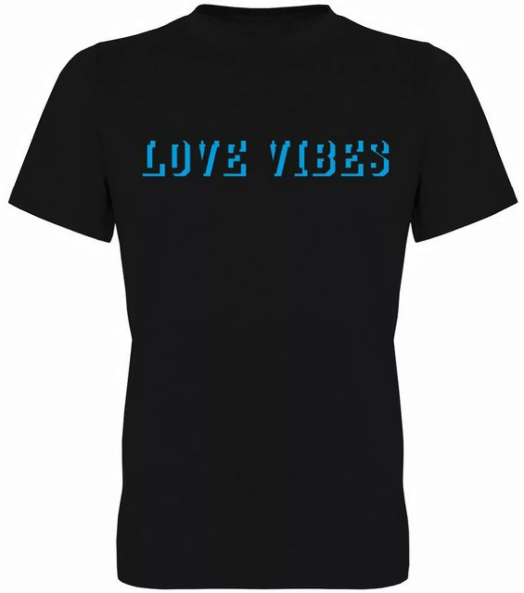 G-graphics T-Shirt Love Vibes Herren T-Shirt, mit Frontprint, mit Spruch / günstig online kaufen