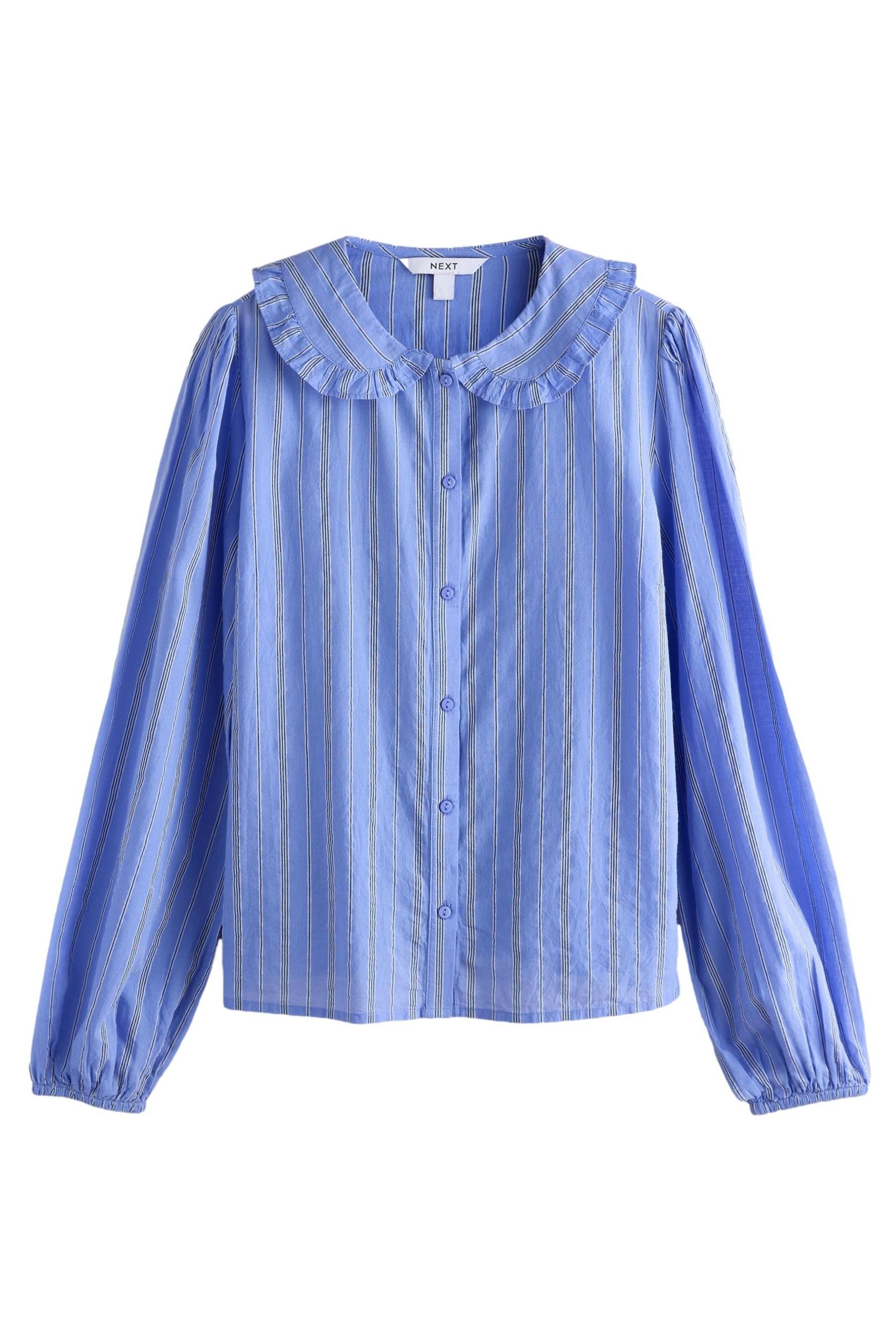 Next Langarmbluse Langärmelige Bluse mit Kragen günstig online kaufen