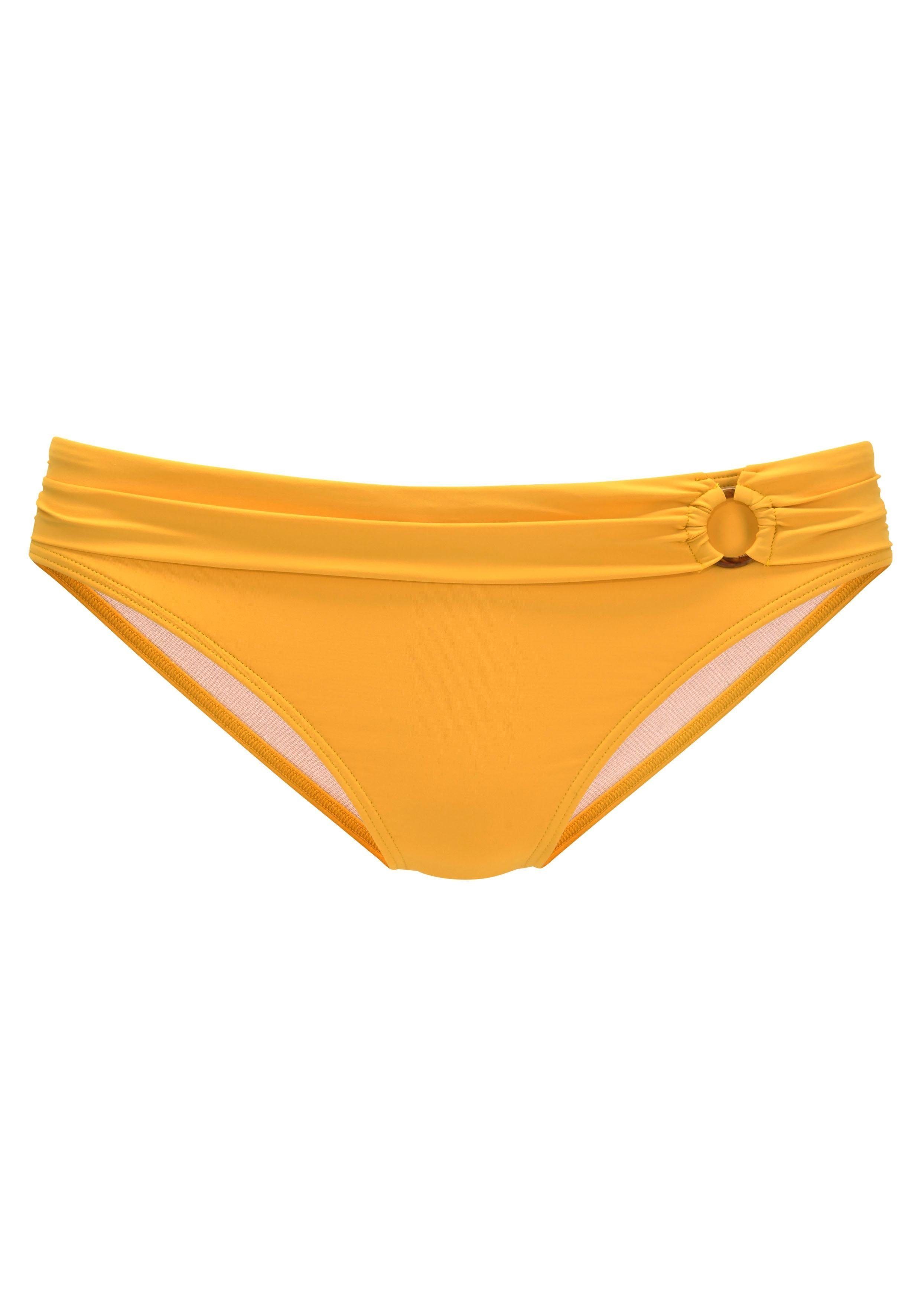 s.Oliver Bikini-Hose Rome mit Umschlagbund günstig online kaufen