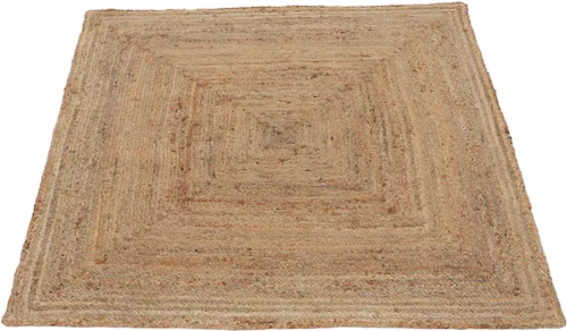 carpetfine Teppich »Nele Juteteppich Naturfaser«, rechteckig günstig online kaufen