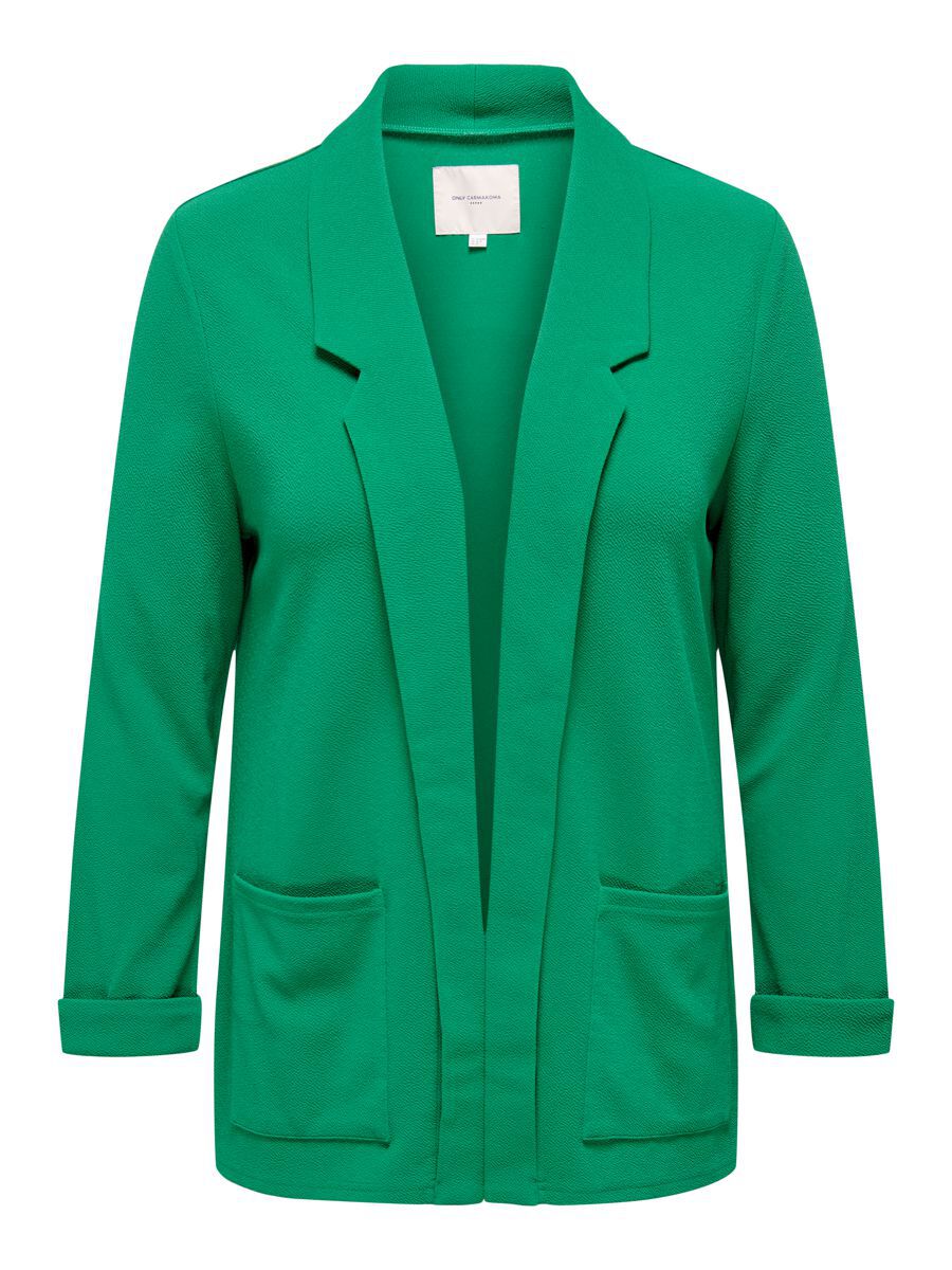 ONLY Vorn Offener Curvy Blazer Damen Grün günstig online kaufen