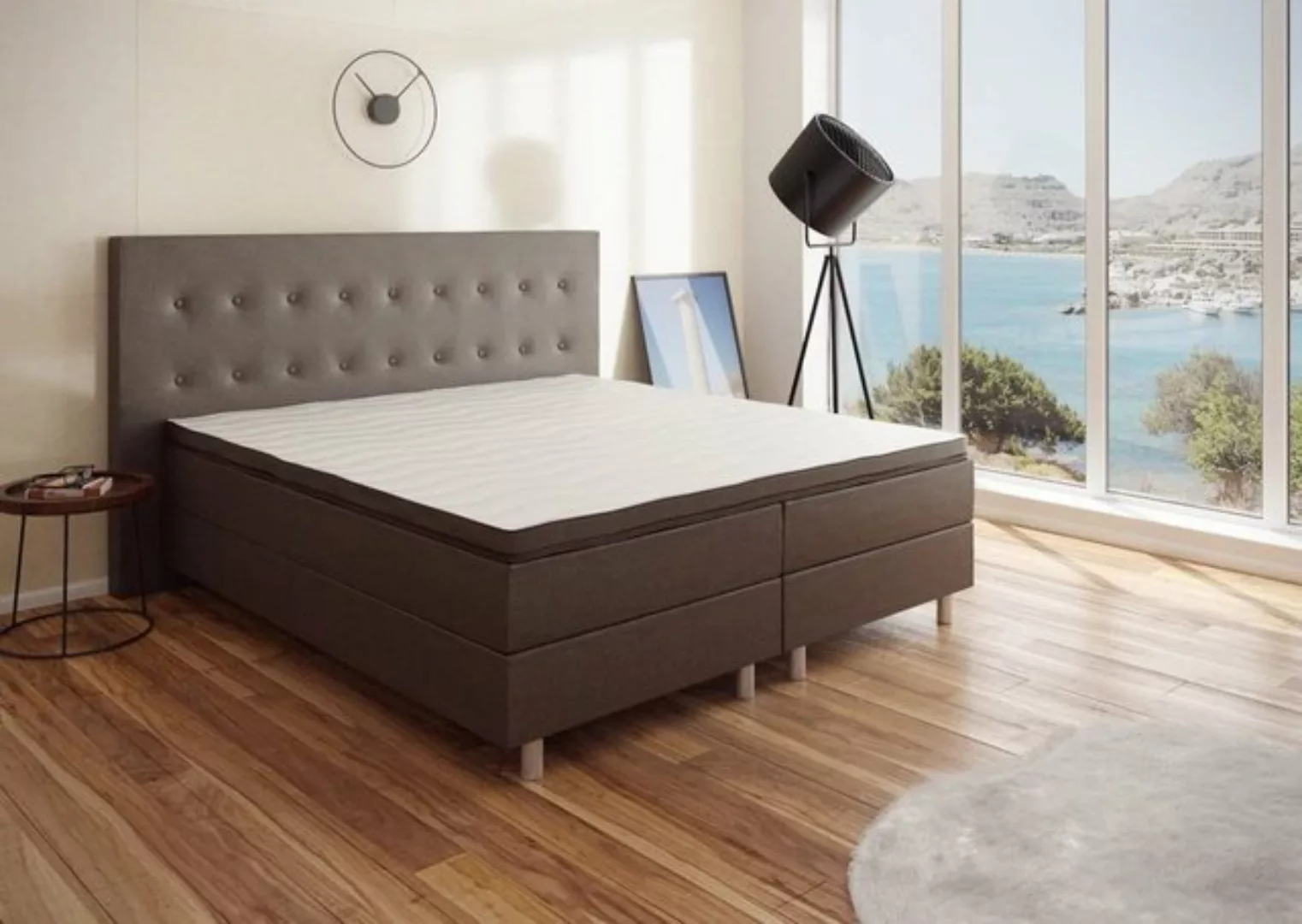 Best for You Boxspringbett Neo, mit Topper günstig online kaufen