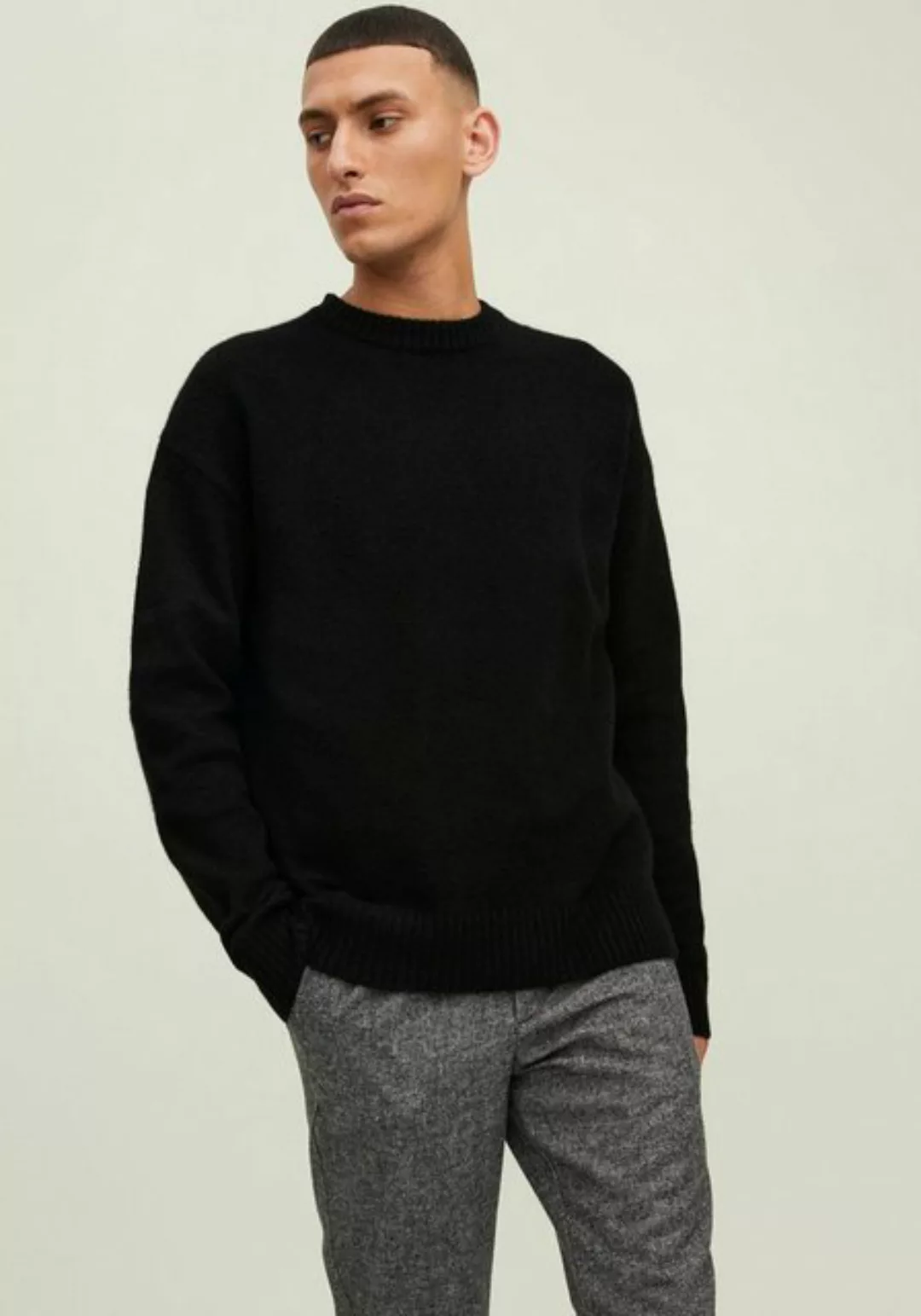 Jack & Jones Rundhalspullover JOROLLIE KNIT CREW NECK SN günstig online kaufen