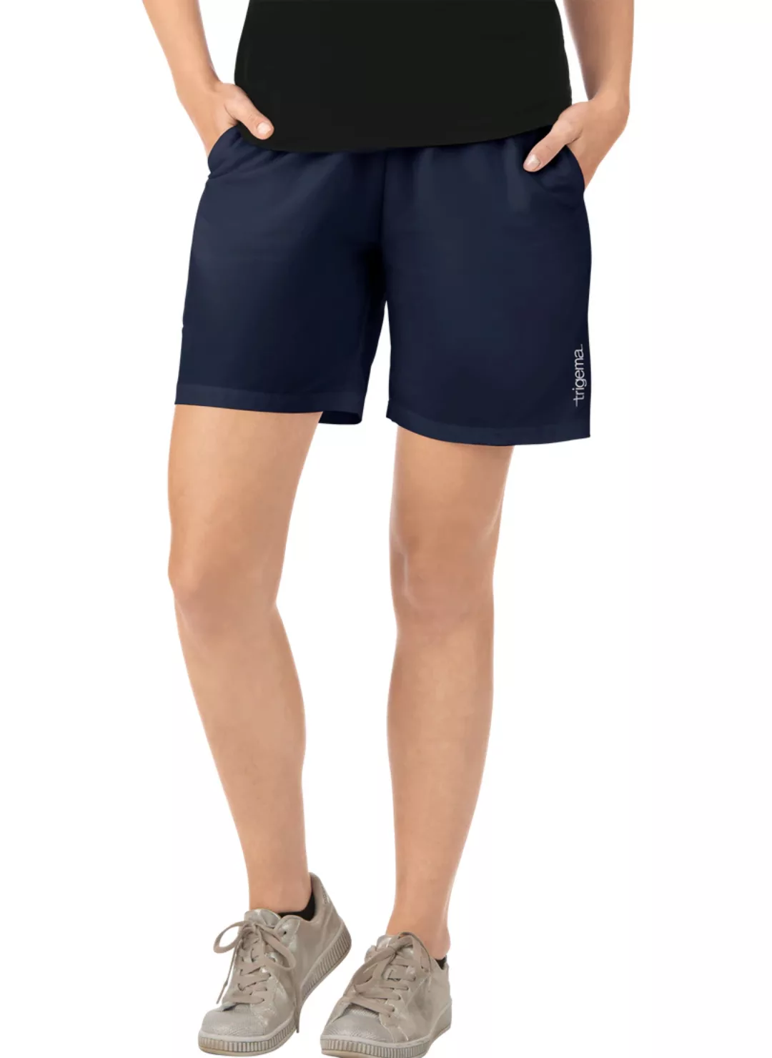 Trigema Jerseyhose "TRIGEMA Sport-Shorts mit Innenslip aus Netz", (1 tlg.) günstig online kaufen