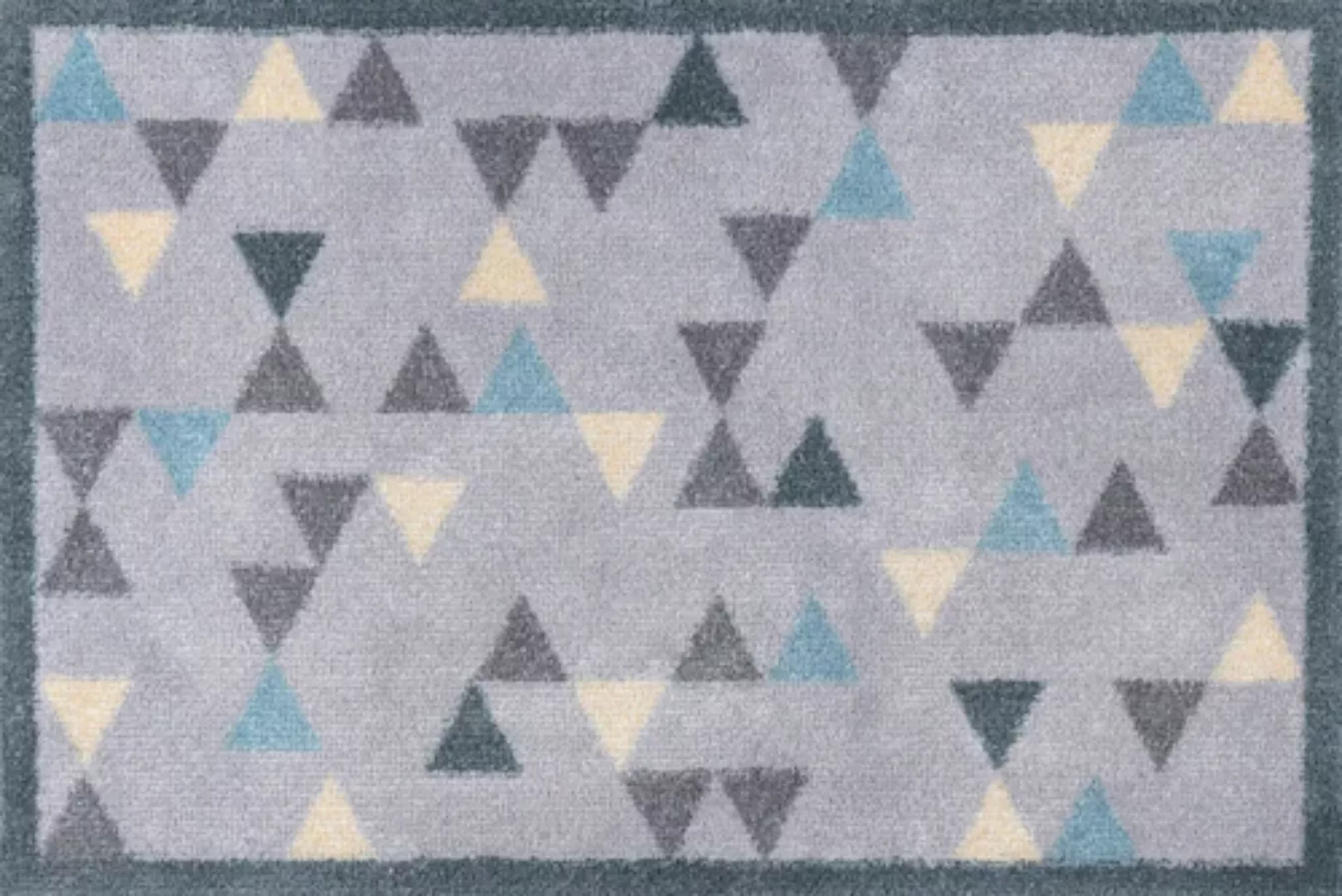 wash+dry by Kleen-Tex Teppich »Triangles«, rechteckig günstig online kaufen