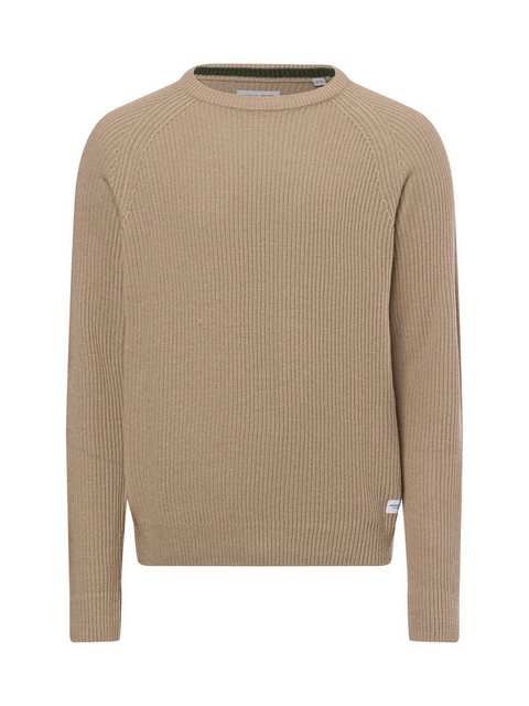 Jack & Jones Rundhalspullover "JJPANNEL KNIT CREW NECK AW24" günstig online kaufen