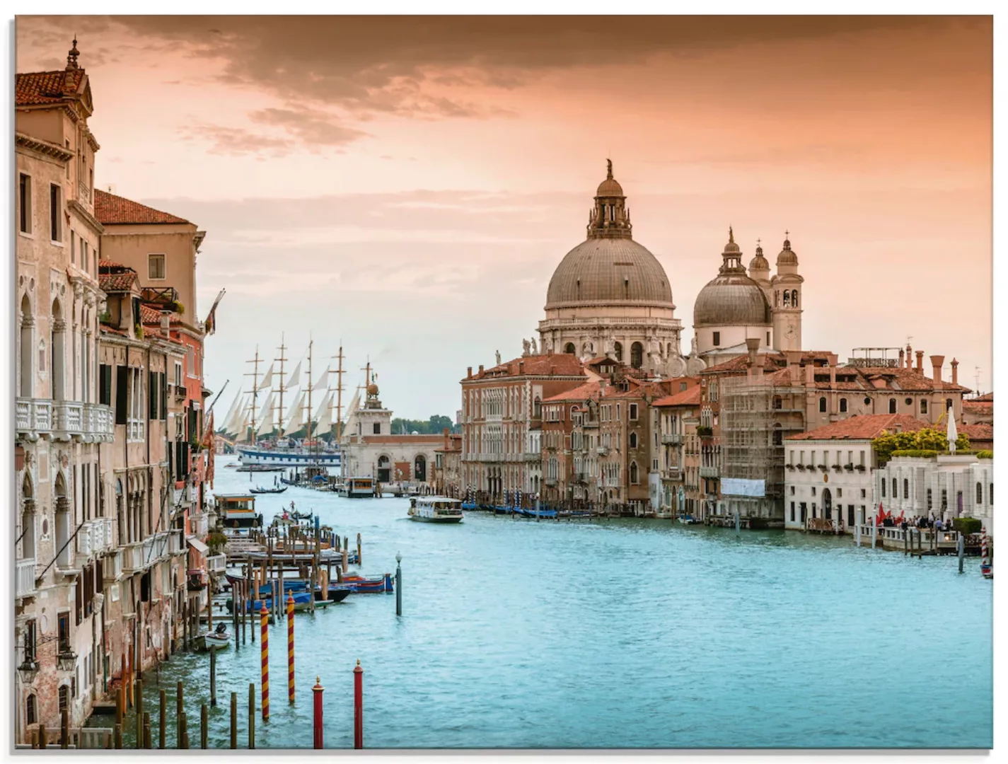 Artland Glasbild "Venedig Canal Grande I", Italien, (1 St.) günstig online kaufen
