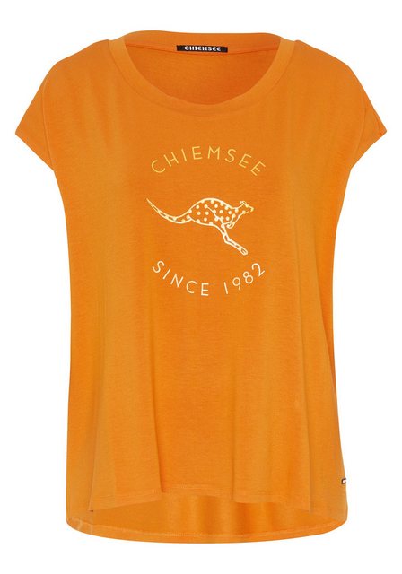 Chiemsee Print-Shirt T-Shirt mit Animal-Motiv und Label-Schriftzug 1 günstig online kaufen