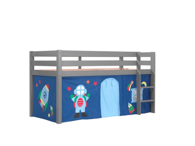 58 aufm Kessel Kinderbett Spielbett Karolina 210x106x114 Kinderbett Hochbet günstig online kaufen