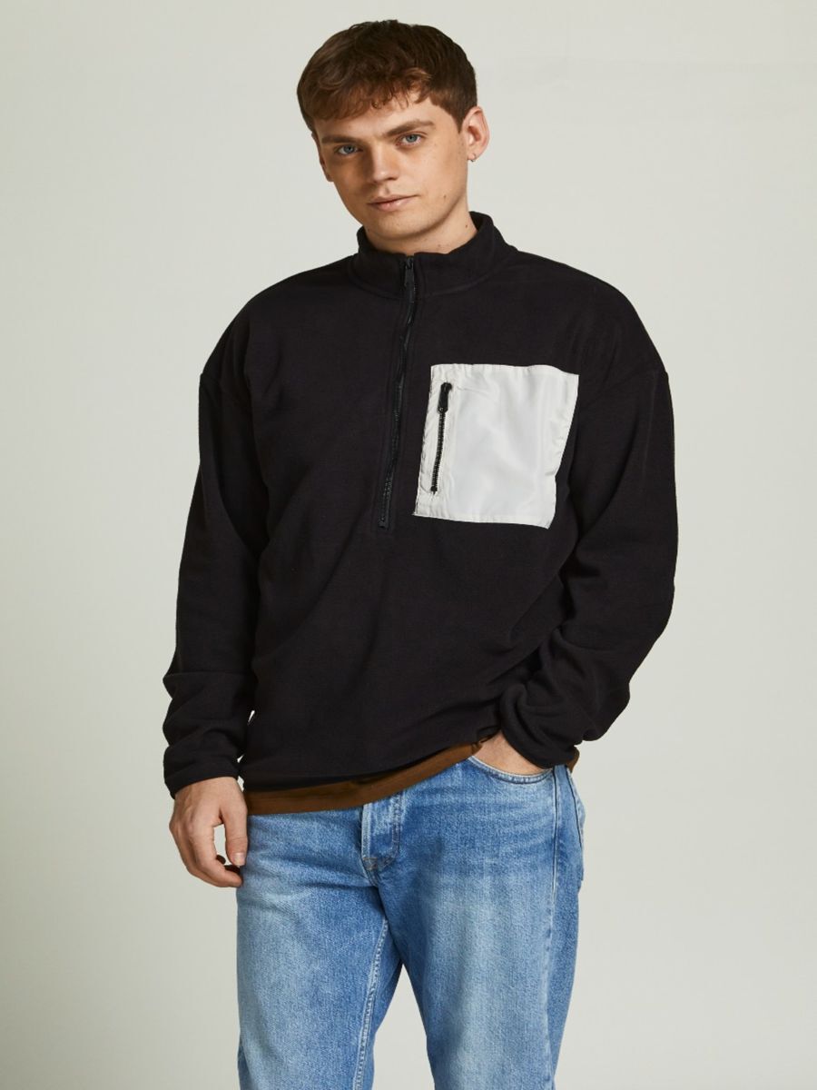 HALF ZIP FLEECE- SWEATSHIRT günstig online kaufen