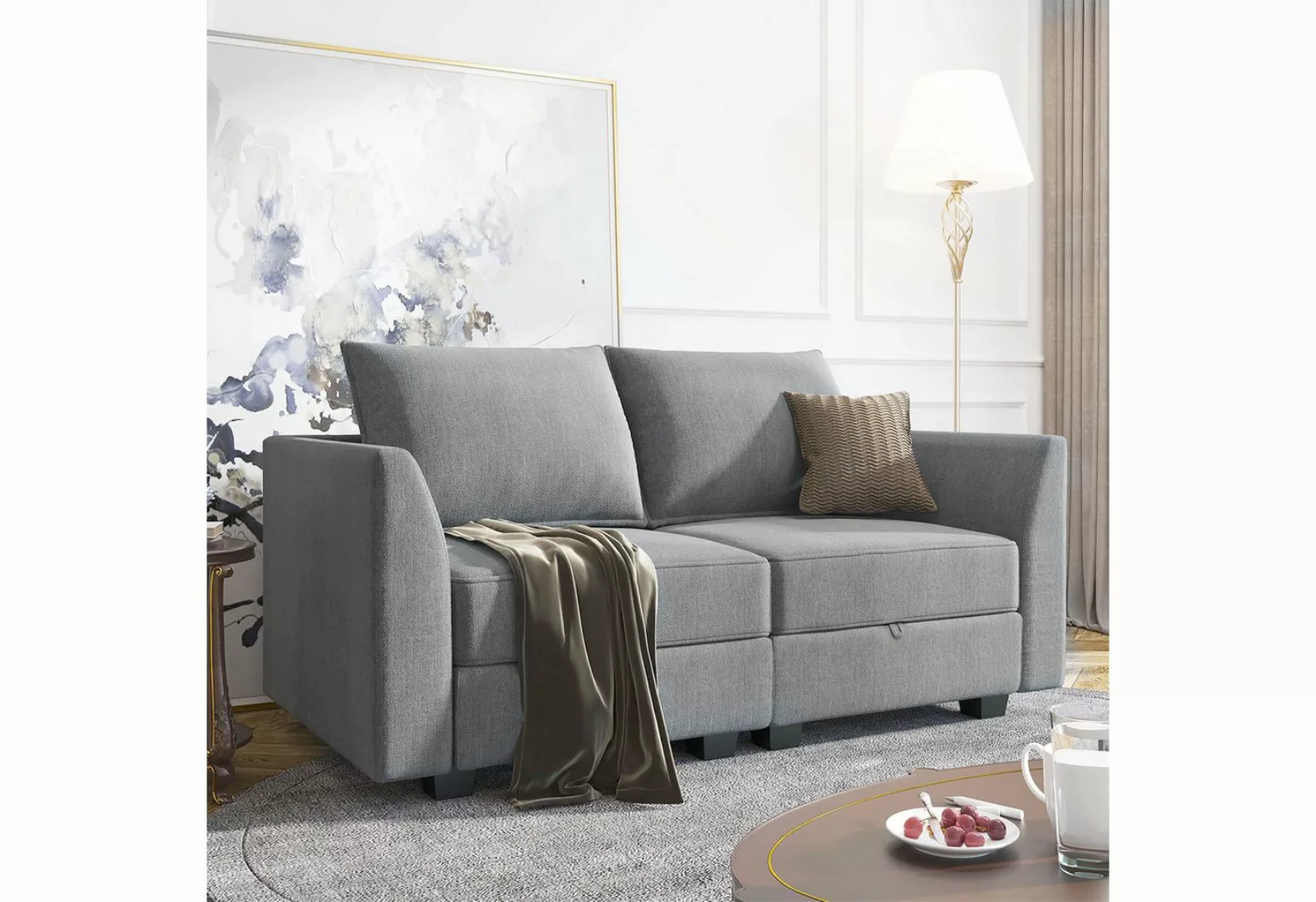 Sinaopus 2-Sitzer 2-Sitzer kleines Sofa, 168cm, für Wohnzimmer und Wohnunge günstig online kaufen