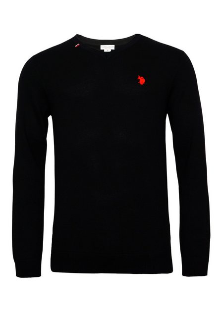 U.S. Polo Assn Strickpullover Strickpullover Pullover V-Neck (1-tlg) günstig online kaufen