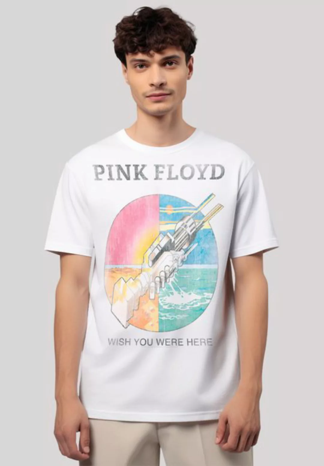 F4NT4STIC T-Shirt Pink Floyd Wish You Were Here Premium Qualität günstig online kaufen