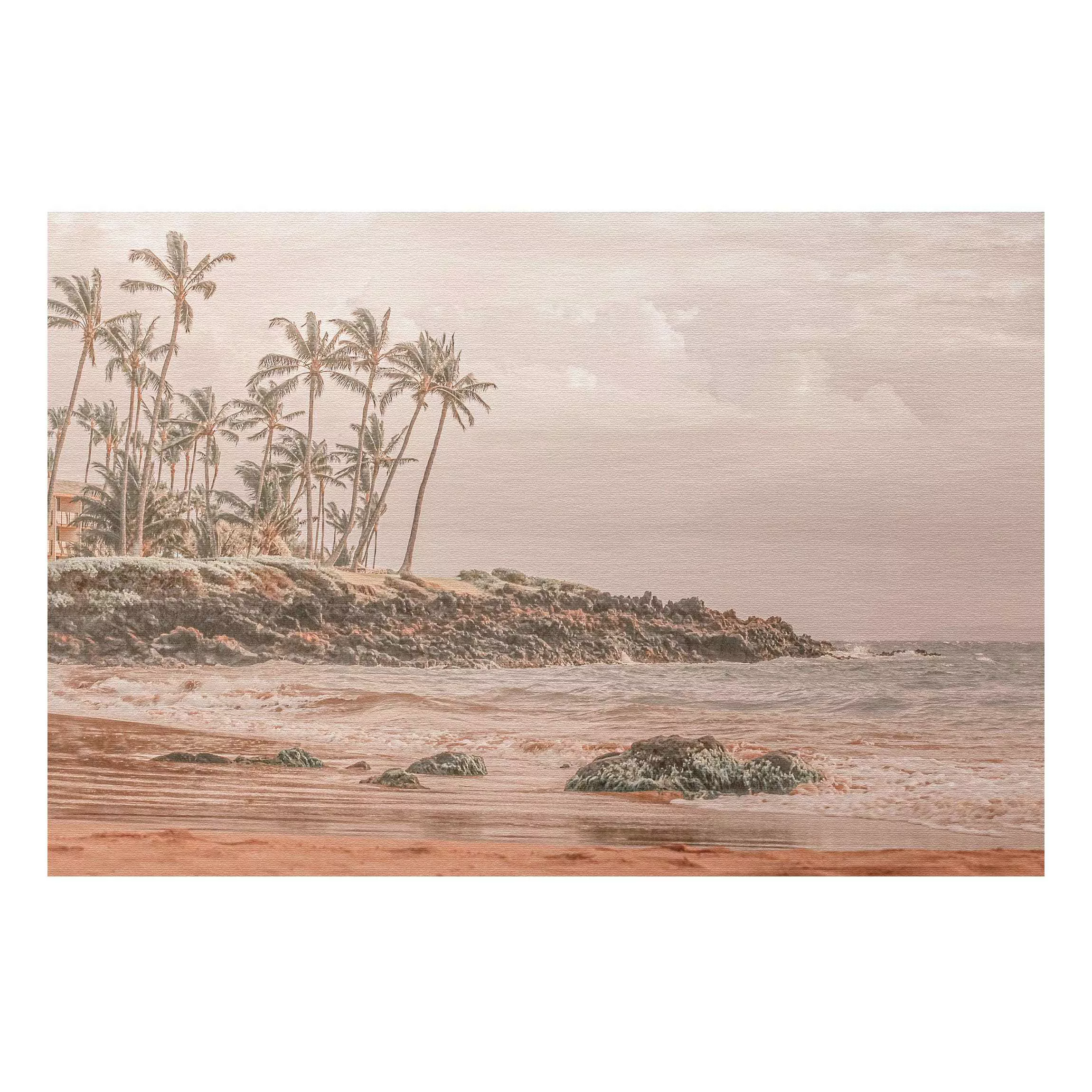 Alu-Dibond Bild Aloha Hawaii Strand günstig online kaufen