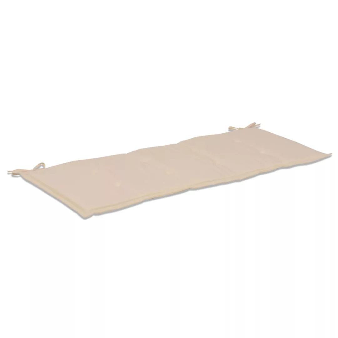 Gartenbank-auflage Creme 120x50x4 Cm günstig online kaufen