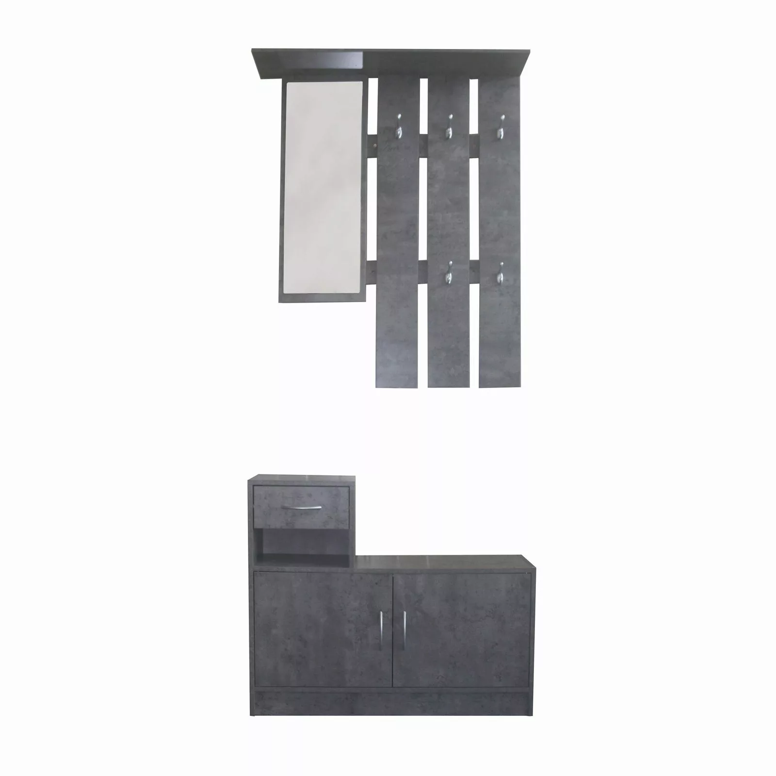 HTI-Line Garderoben-Set Garderobe Thekla, (Set, 2-St., günstig online kaufen