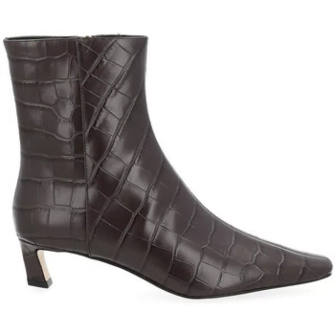 MICHAEL Michael Kors  Ankle Boots Stiefelette Cosmo aus braunem Leder günstig online kaufen